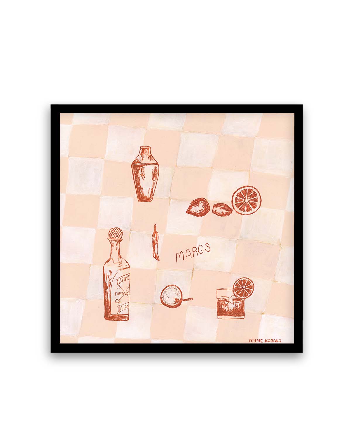 Chilli Margs by Anne Korako | Art Print