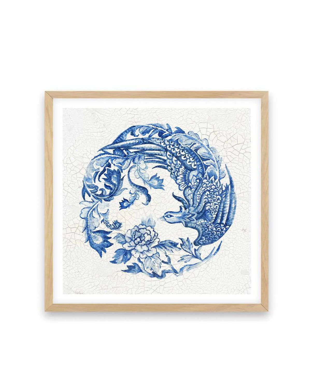 Chinese Porcelain I Art Print from Olive et Oriel where you can shop wallpaper and artworks online