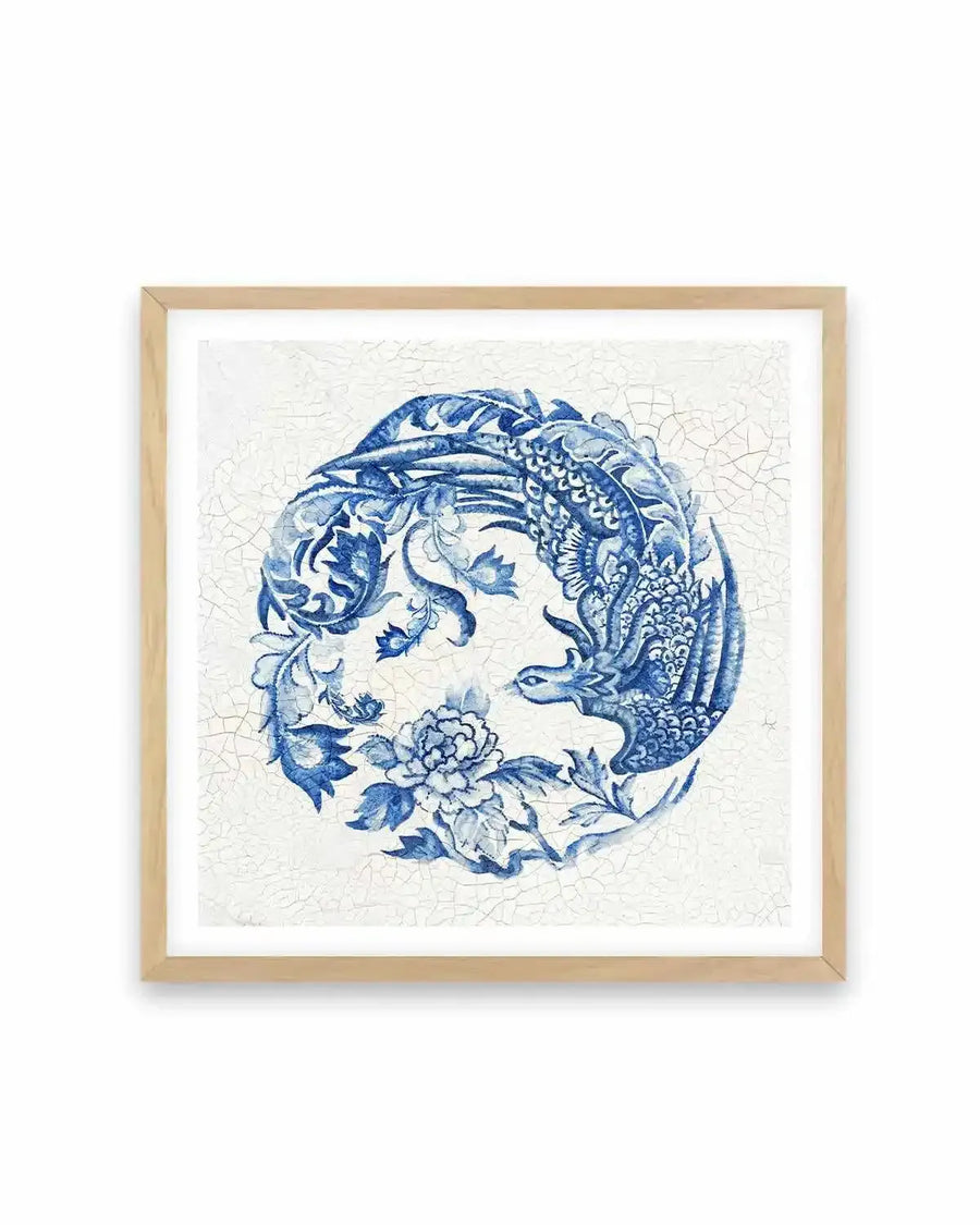 Chinese Porcelain I Art Print from Olive et Oriel where you can shop wallpaper and artworks online