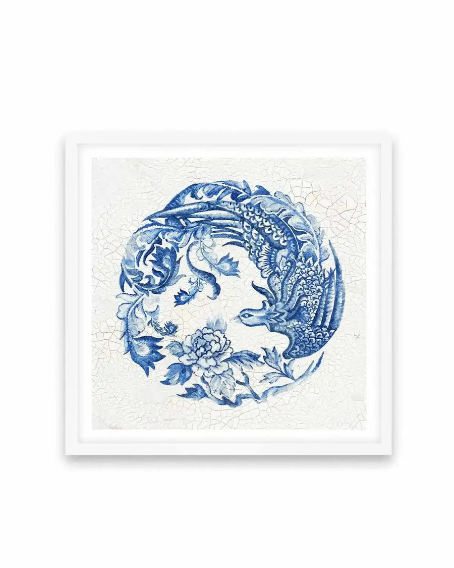 Chinese Porcelain I Art Print from Olive et Oriel where you can shop wallpaper and artworks online