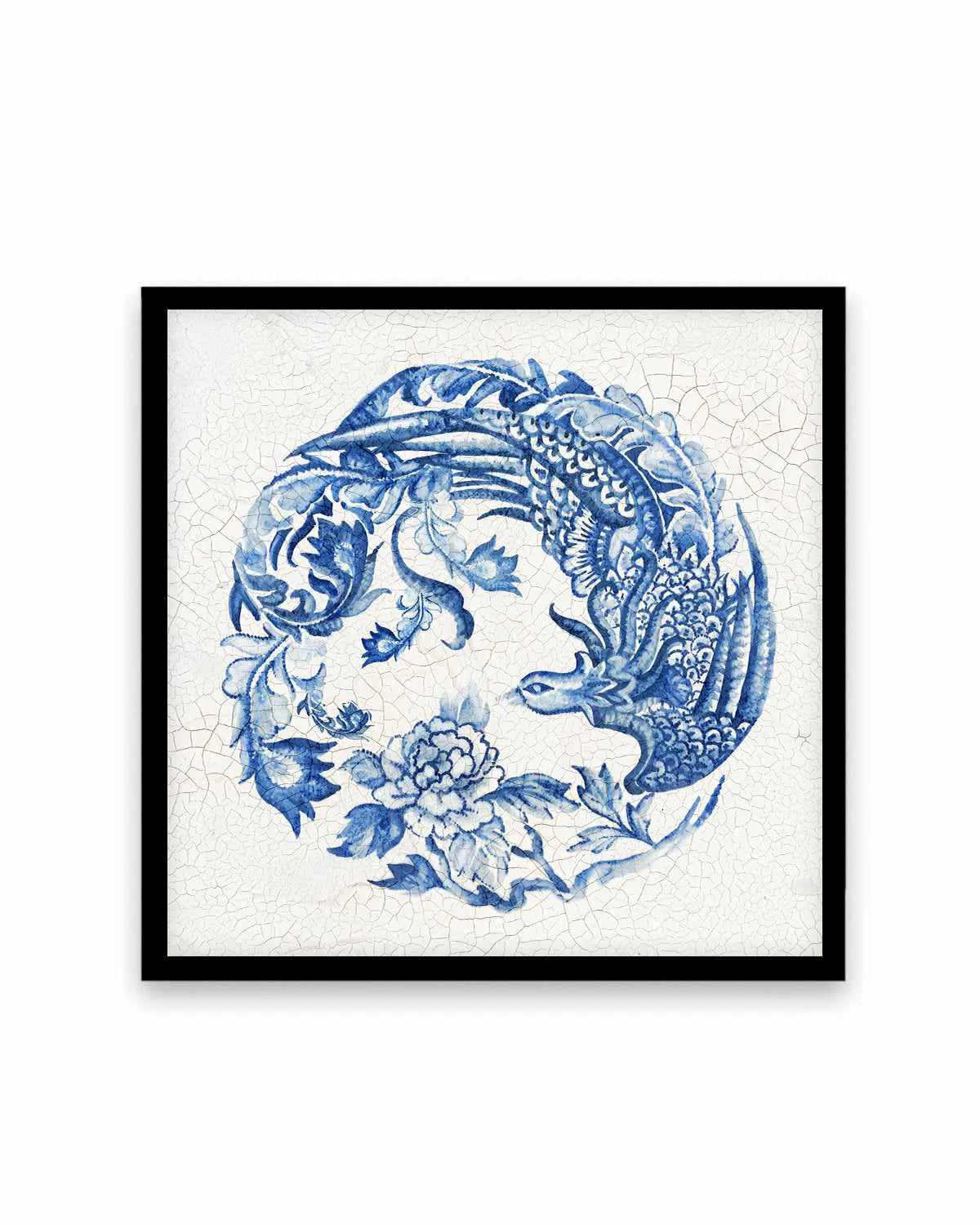 Chinese Porcelain I Art Print from Olive et Oriel where you can shop wallpaper and artworks online