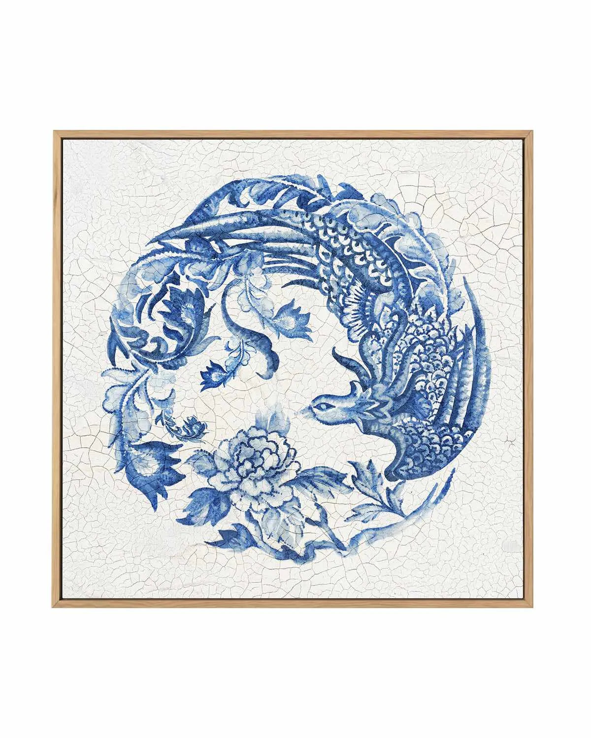 Chinese Porcelain I | Framed Canvas Art Print from Olive et Oriel where you can shop wallpaper and artworks online