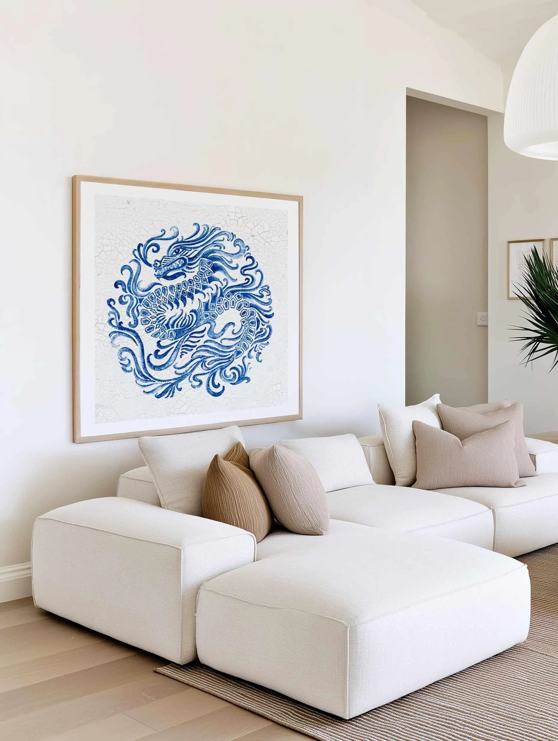 Chinese Porcelain II Art Print from Olive et Oriel where you can shop wallpaper and artworks online