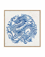 Chinese Porcelain II | Framed Canvas Art Print