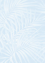 Alfresco Palm in Light Blue Wallpaper