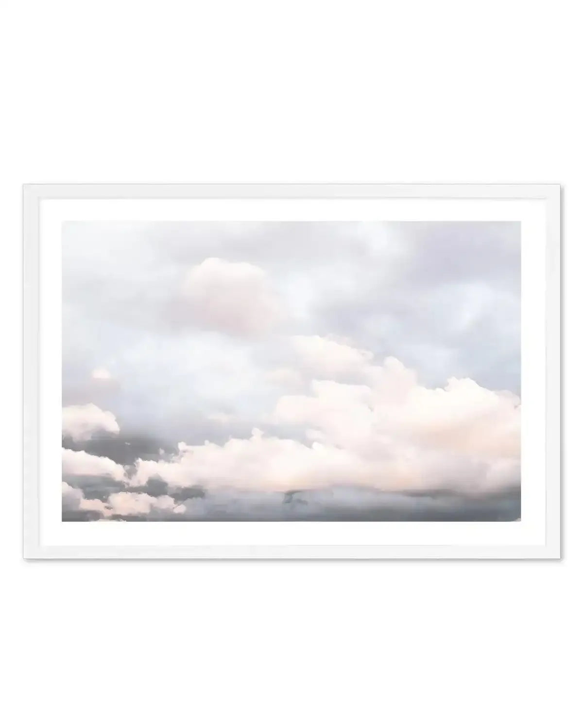 Clouds I Art Print-PRINT-Olive et Oriel-Olive et Oriel-A5 | 5.8" x 8.3" | 14.8 x 21cm-White-With White Border-Buy-Australian-Art-Prints-Online-with-Olive-et-Oriel-Your-Artwork-Specialists-Austrailia-Decorate-With-Coastal-Photo-Wall-Art-Prints-From-Our-Beach-House-Artwork-Collection-Fine-Poster-and-Framed-Artwork