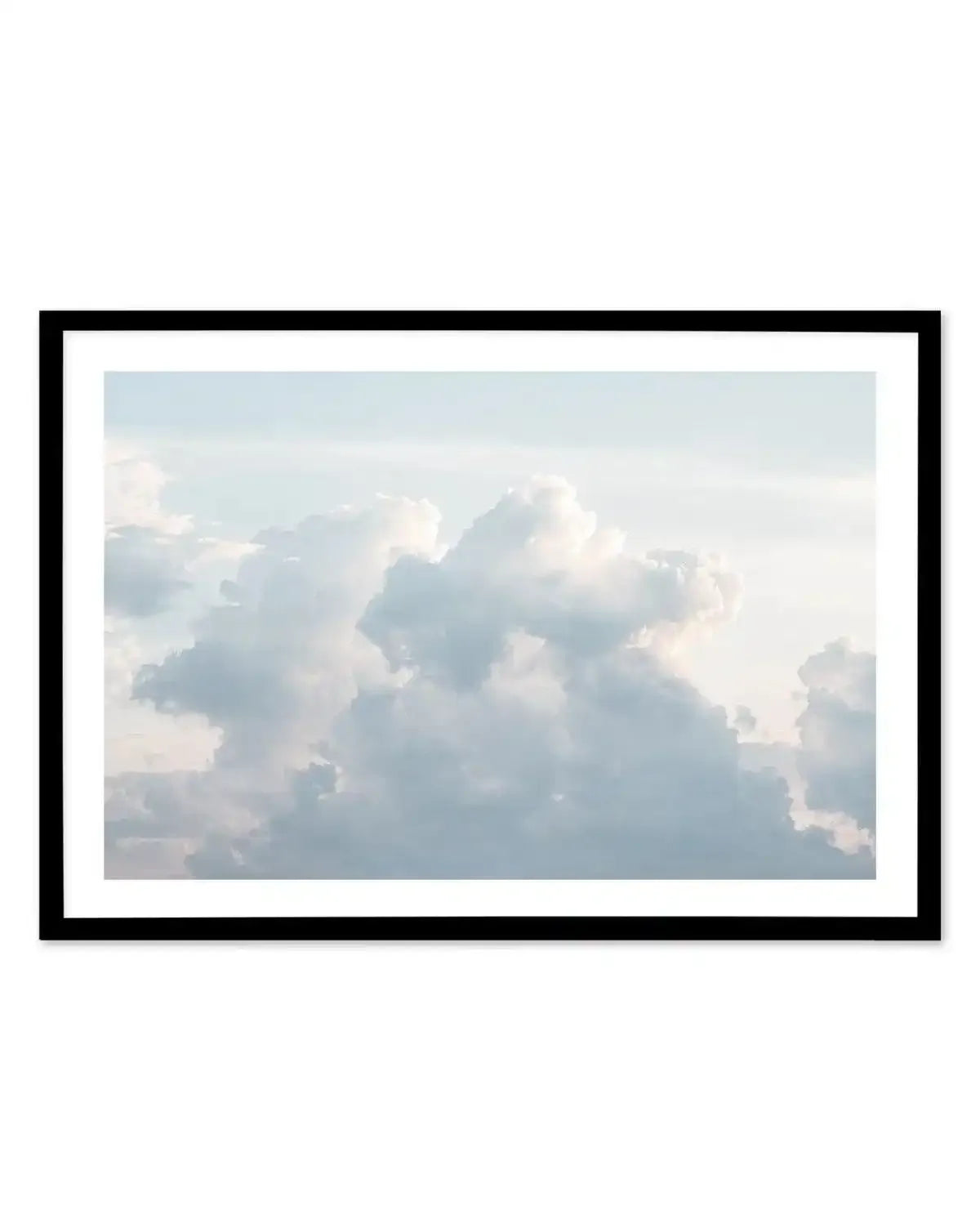Clouds II Art Print-PRINT-Olive et Oriel-Olive et Oriel-A5 | 5.8" x 8.3" | 14.8 x 21cm-Black-With White Border-Buy-Australian-Art-Prints-Online-with-Olive-et-Oriel-Your-Artwork-Specialists-Austrailia-Decorate-With-Coastal-Photo-Wall-Art-Prints-From-Our-Beach-House-Artwork-Collection-Fine-Poster-and-Framed-Artwork