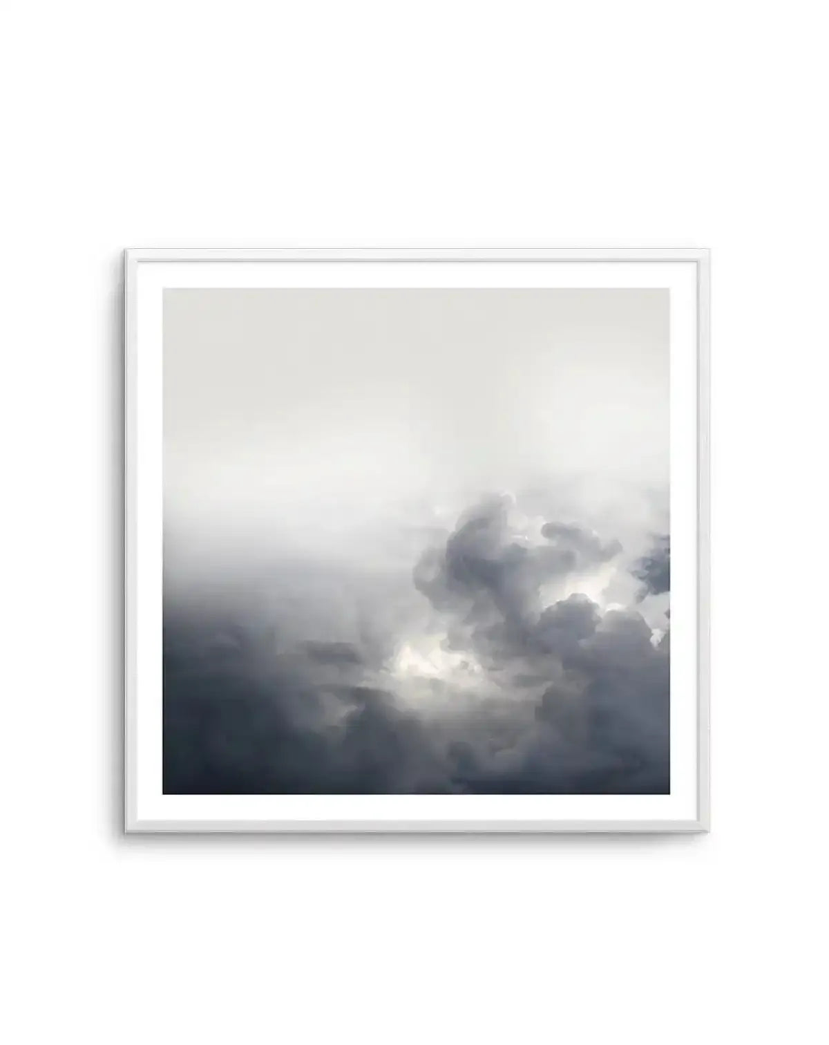 Clouds III SQ Art Print-PRINT-Olive et Oriel-Olive et Oriel-Buy-Australian-Art-Prints-Online-with-Olive-et-Oriel-Your-Artwork-Specialists-Austrailia-Decorate-With-Coastal-Photo-Wall-Art-Prints-From-Our-Beach-House-Artwork-Collection-Fine-Poster-and-Framed-Artwork