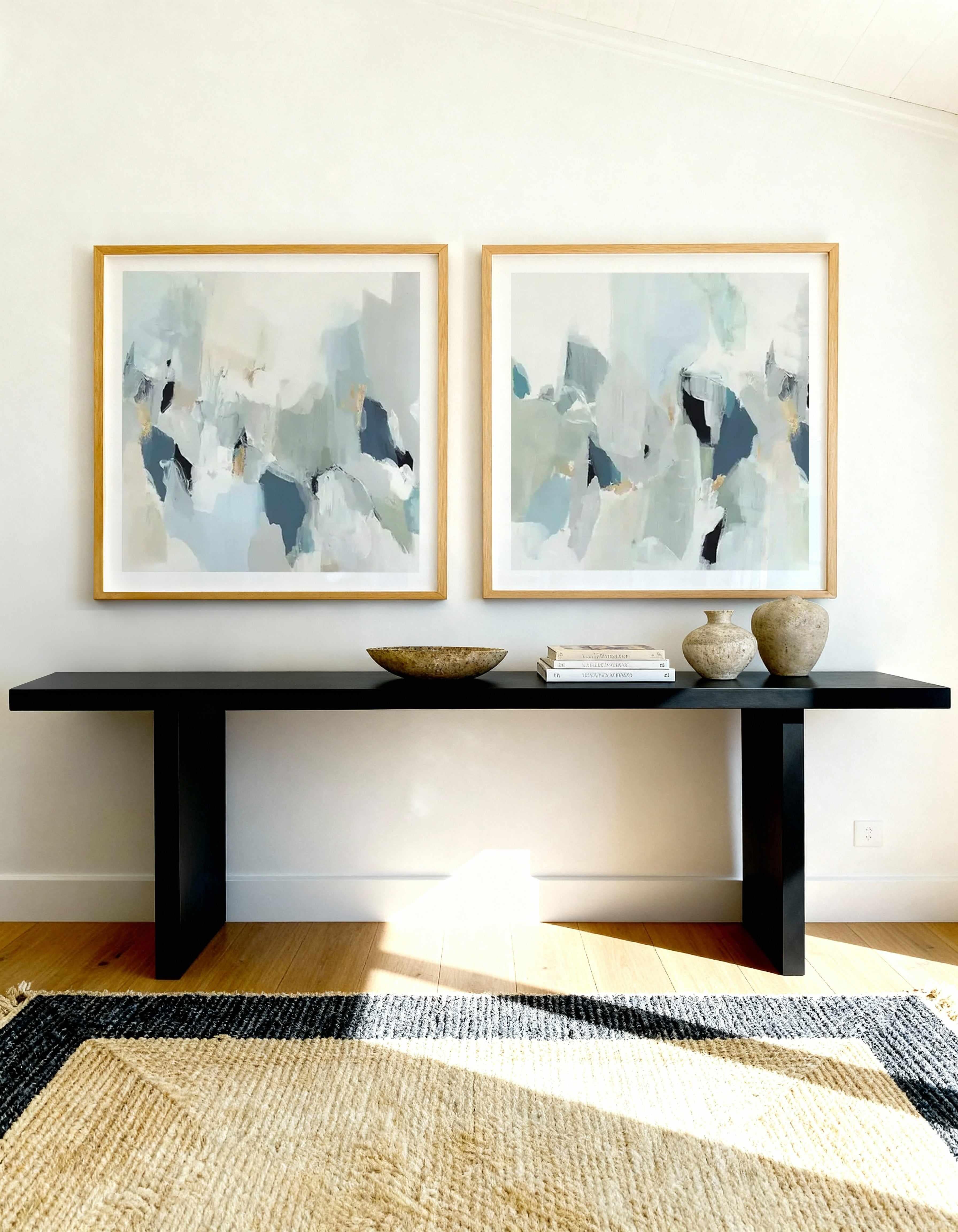 Coast Square I & II Art Print Set of 2 | Matching Wall Art from Olive et Oriel where you can shop wallpaper and artworks online