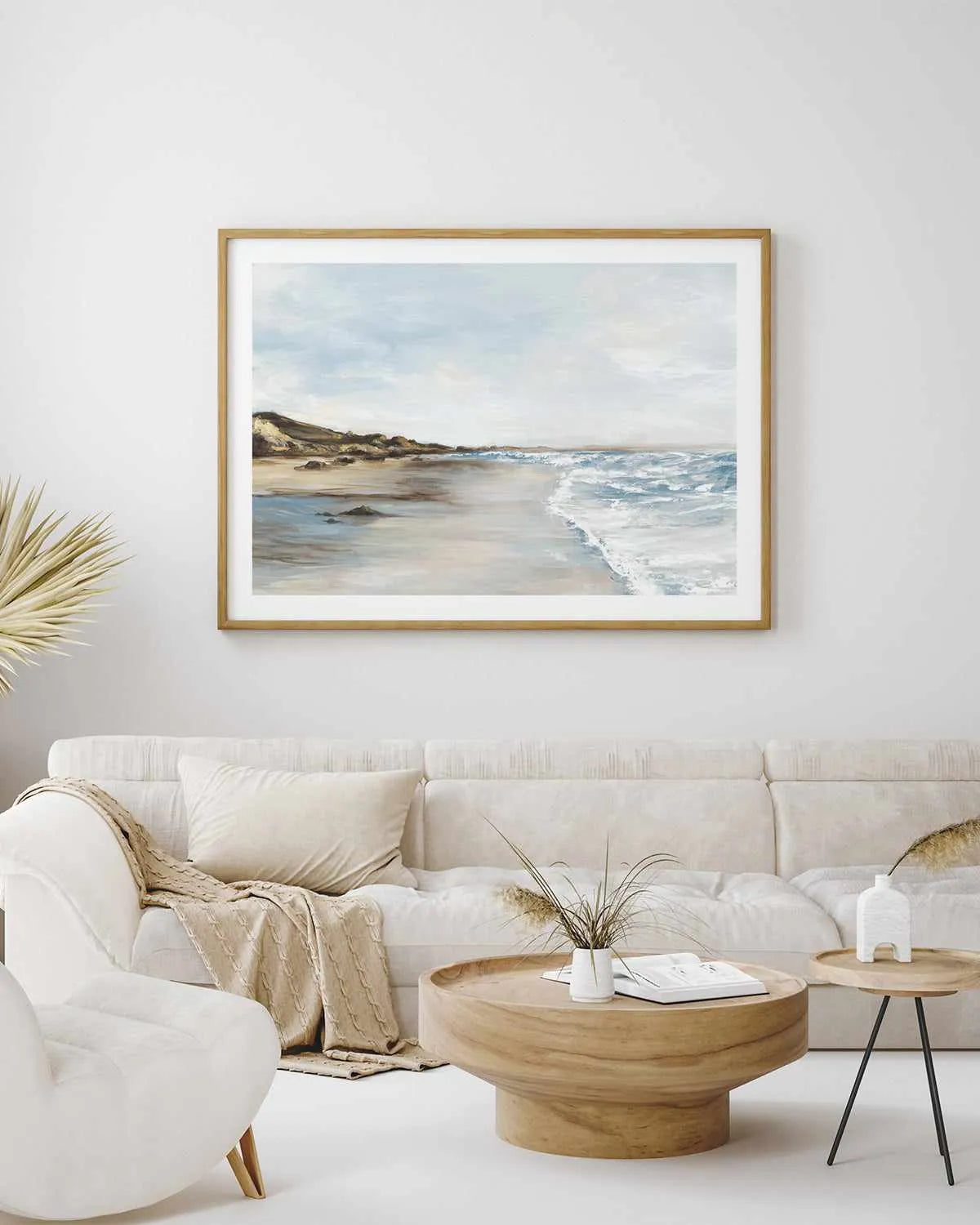 Coastal Memories I Art Print from Olive et Oriel where you can shop wallpaper and artworks online