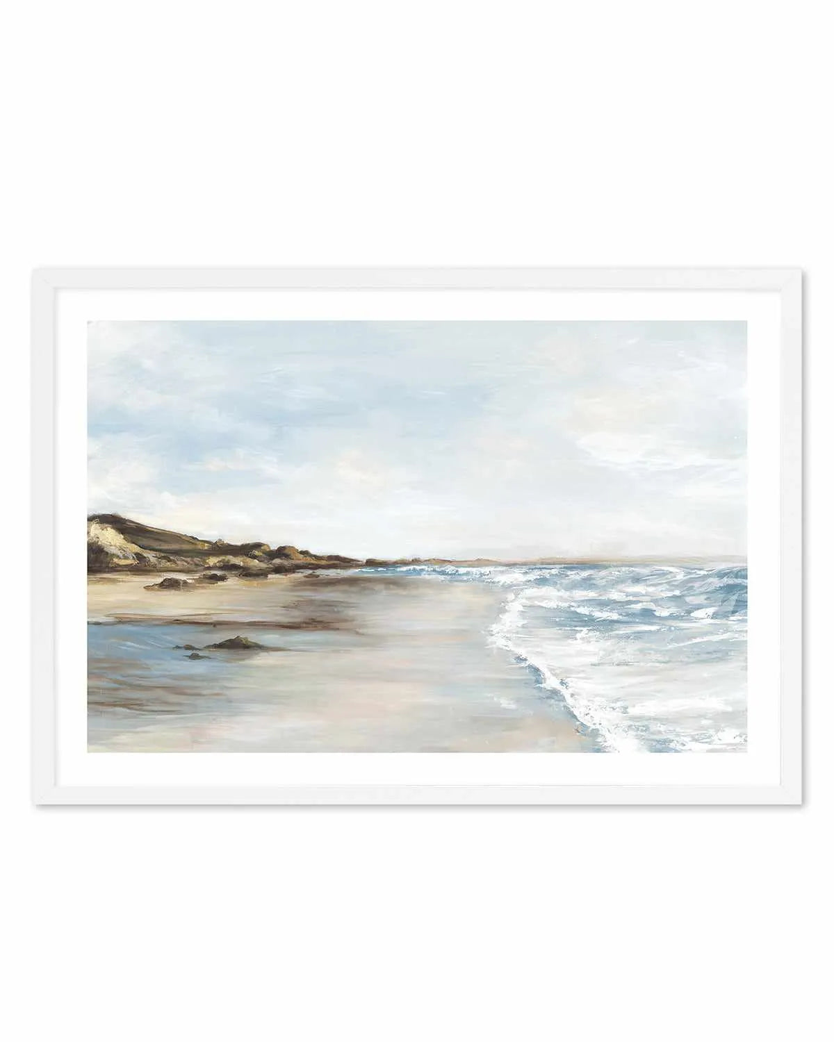 Coastal Memories I Art Print from Olive et Oriel where you can shop wallpaper and artworks online