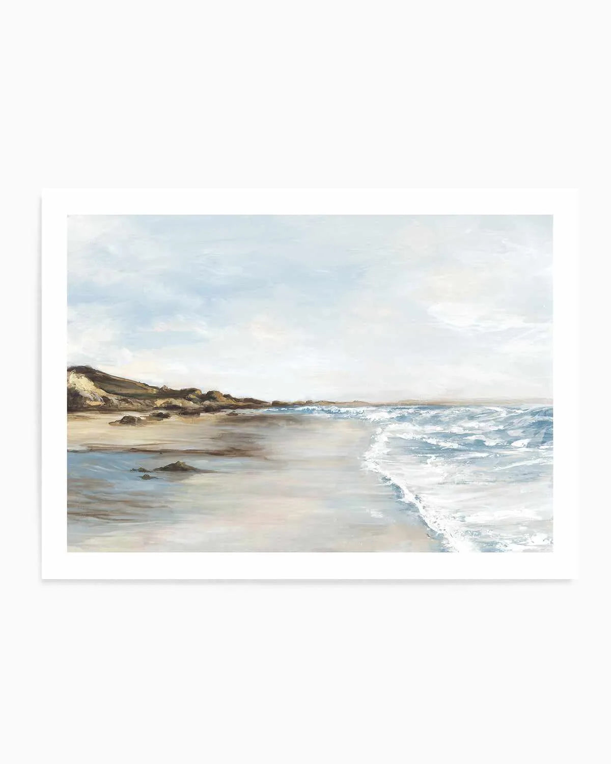 Coastal Memories I Art Print from Olive et Oriel where you can shop wallpaper and artworks online