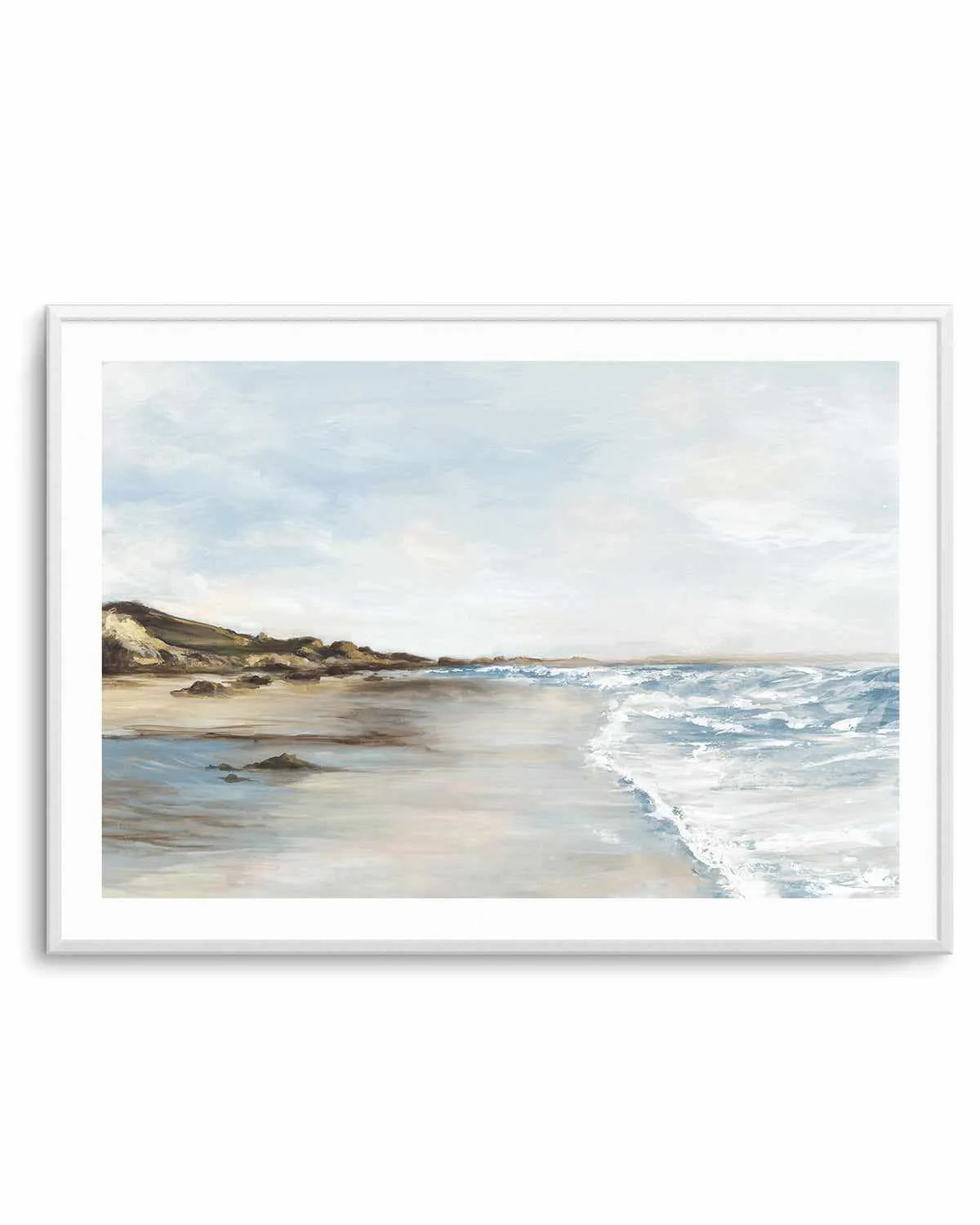 Coastal Memories I Art Print from Olive et Oriel where you can shop wallpaper and artworks online