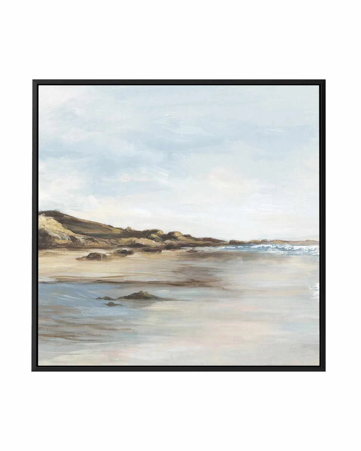 Coastal Memories II | Framed Canvas Art Print from Olive et Oriel where you can shop wallpaper and artworks online