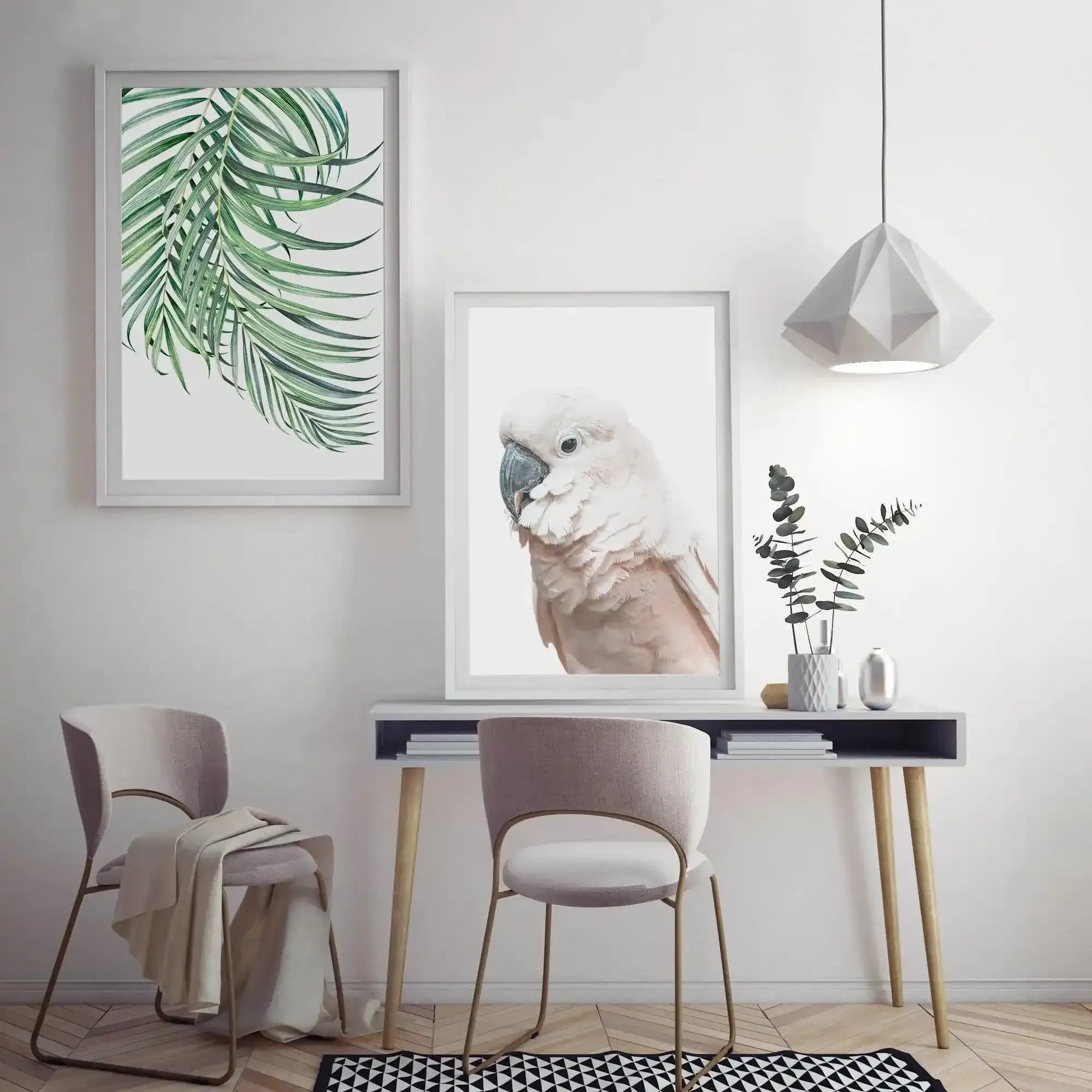 Cockatoo on White Art Print-PRINT-Olive et Oriel-Olive et Oriel-Buy-Australian-Art-Prints-Online-with-Olive-et-Oriel-Your-Artwork-Specialists-Austrailia-Decorate-With-Coastal-Photo-Wall-Art-Prints-From-Our-Beach-House-Artwork-Collection-Fine-Poster-and-Framed-Artwork