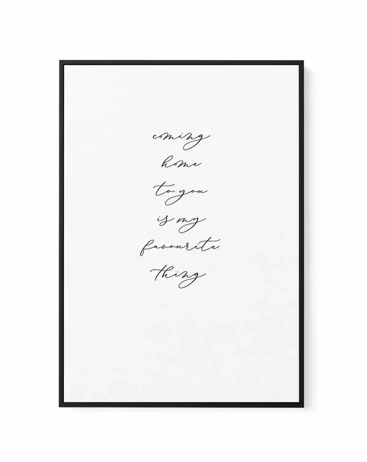 Coming Home To You | Framed Canvas-CANVAS-You can shop wall art online with Olive et Oriel for everything from abstract art to fun kids wall art. Our beautiful modern art prints and canvas art are available from large canvas prints to wall art paintings and our proudly Australian artwork collection offers only the highest quality framed large wall art and canvas art Australia - You can buy fashion photography prints or Hampton print posters and paintings on canvas from Olive et Oriel and have th