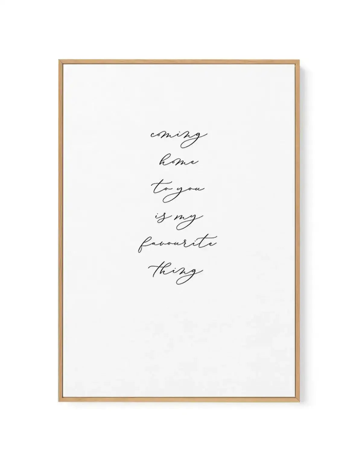 Coming Home To You | Framed Canvas-CANVAS-You can shop wall art online with Olive et Oriel for everything from abstract art to fun kids wall art. Our beautiful modern art prints and canvas art are available from large canvas prints to wall art paintings and our proudly Australian artwork collection offers only the highest quality framed large wall art and canvas art Australia - You can buy fashion photography prints or Hampton print posters and paintings on canvas from Olive et Oriel and have th