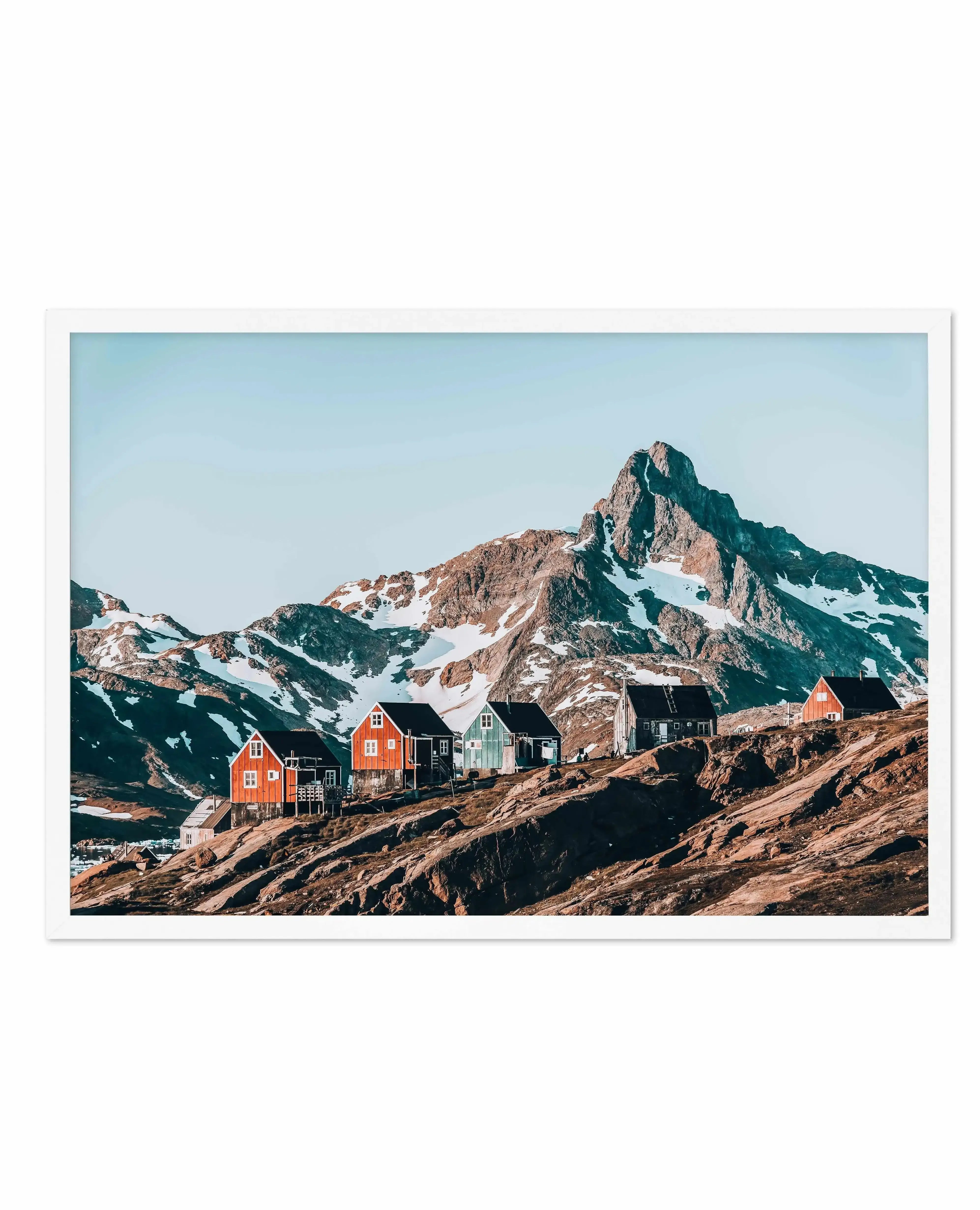 Cottages In The Sky Art Print-PRINT-Olive et Oriel-Olive et Oriel-A5 | 5.8" x 8.3" | 14.8 x 21cm-White-With White Border-Buy-Australian-Art-Prints-Online-with-Olive-et-Oriel-Your-Artwork-Specialists-Austrailia-Decorate-With-Coastal-Photo-Wall-Art-Prints-From-Our-Beach-House-Artwork-Collection-Fine-Poster-and-Framed-Artwork