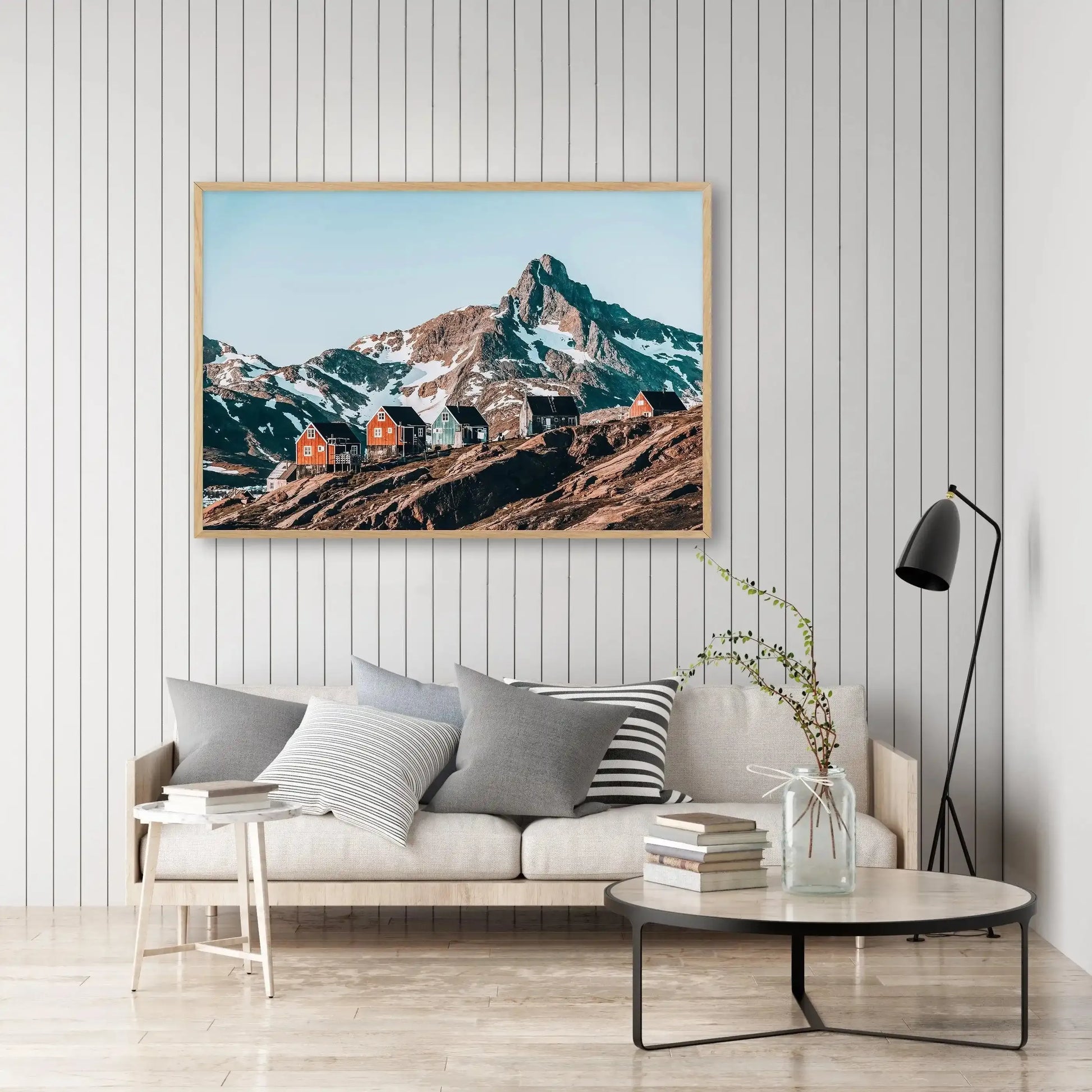 Cottages In The Sky Art Print-PRINT-Olive et Oriel-Olive et Oriel-Buy-Australian-Art-Prints-Online-with-Olive-et-Oriel-Your-Artwork-Specialists-Austrailia-Decorate-With-Coastal-Photo-Wall-Art-Prints-From-Our-Beach-House-Artwork-Collection-Fine-Poster-and-Framed-Artwork