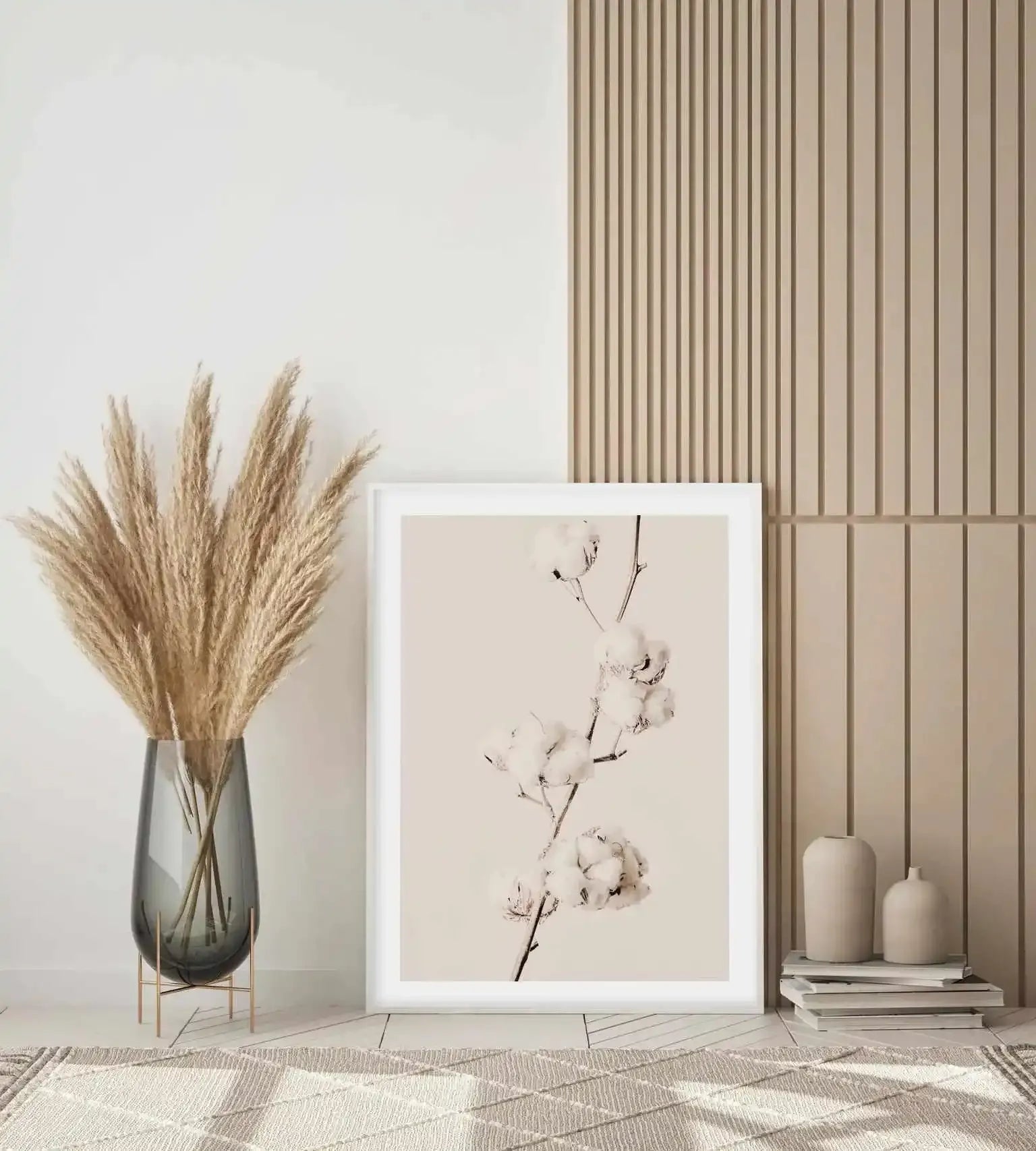 Cotton In Bloom Art Print-PRINT-Olive et Oriel-Olive et Oriel-Buy-Australian-Art-Prints-Online-with-Olive-et-Oriel-Your-Artwork-Specialists-Austrailia-Decorate-With-Coastal-Photo-Wall-Art-Prints-From-Our-Beach-House-Artwork-Collection-Fine-Poster-and-Framed-Artwork