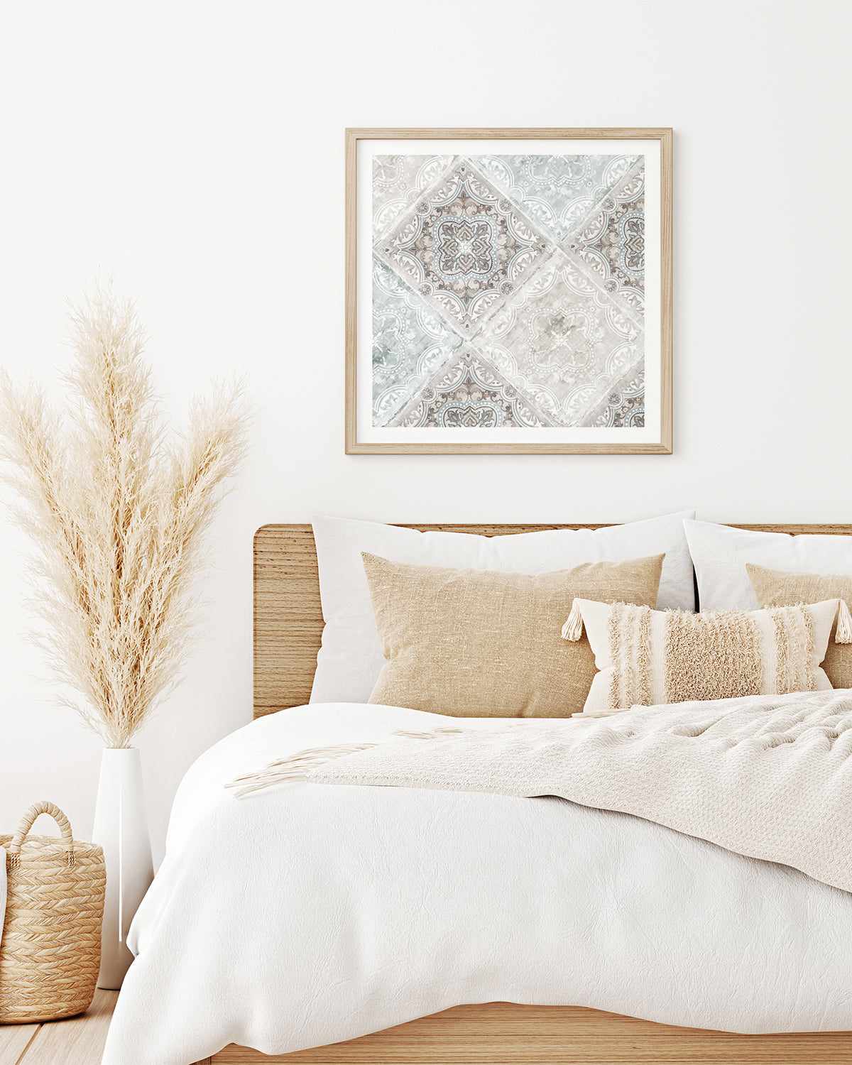 Delicate Tiles Art Print