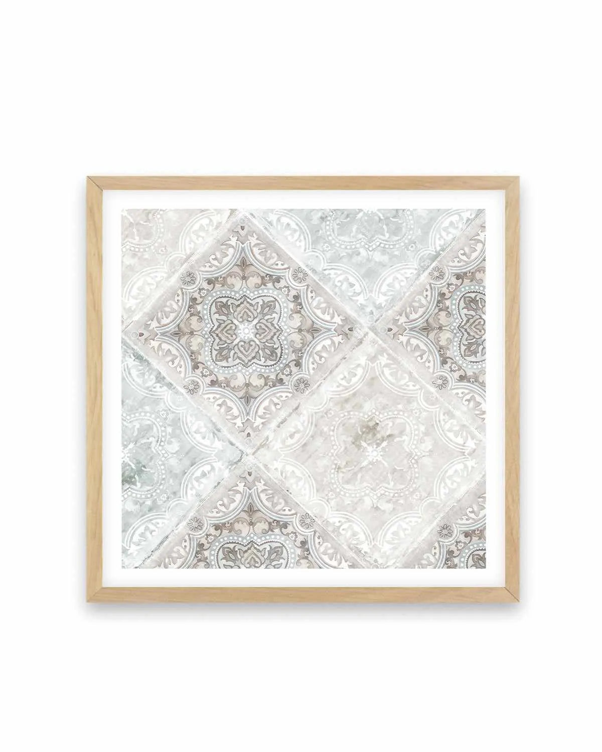 Delicate Tiles Art Print from Olive et Oriel where you can shop wallpaper and artworks online