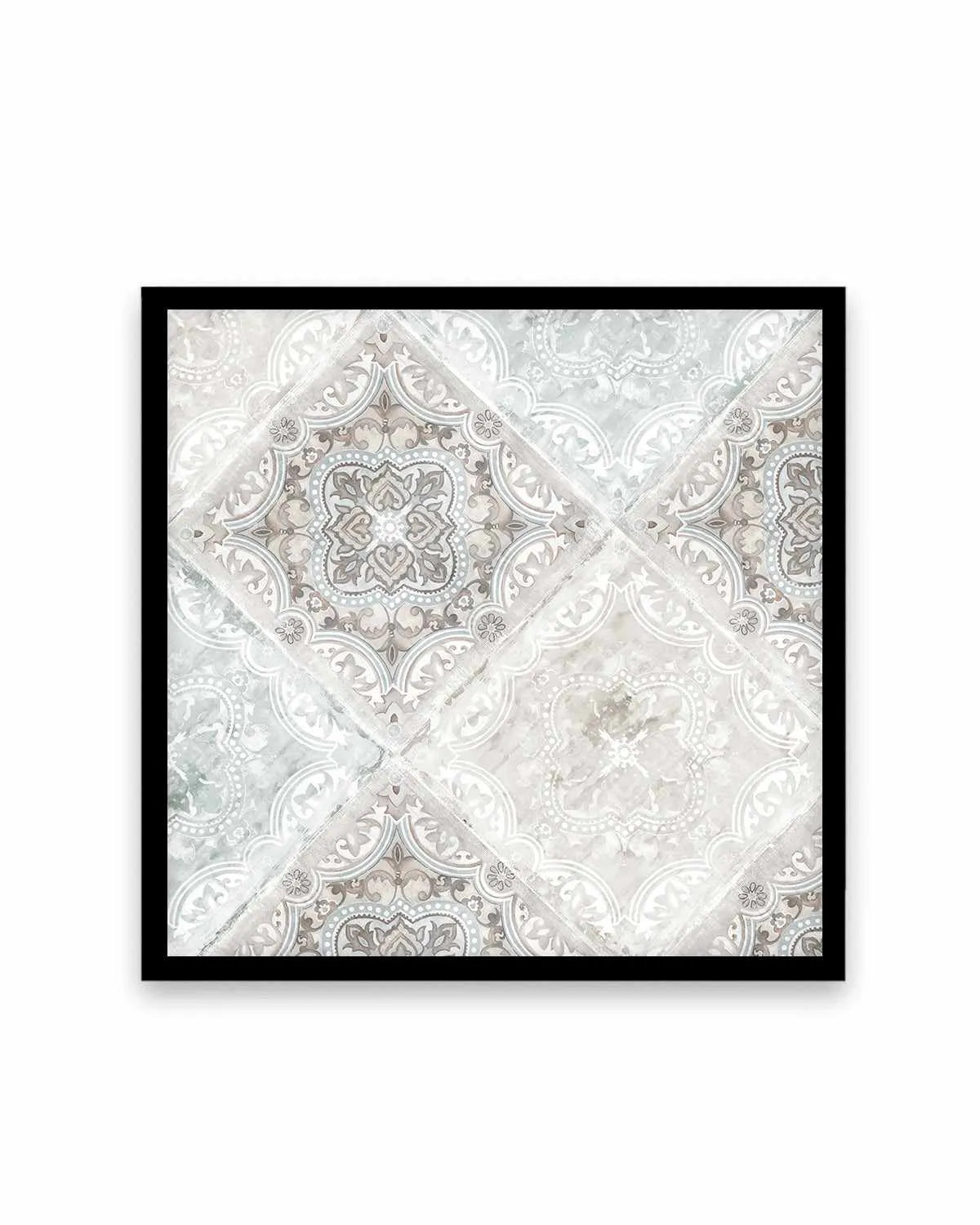 Delicate Tiles Art Print from Olive et Oriel where you can shop wallpaper and artworks online