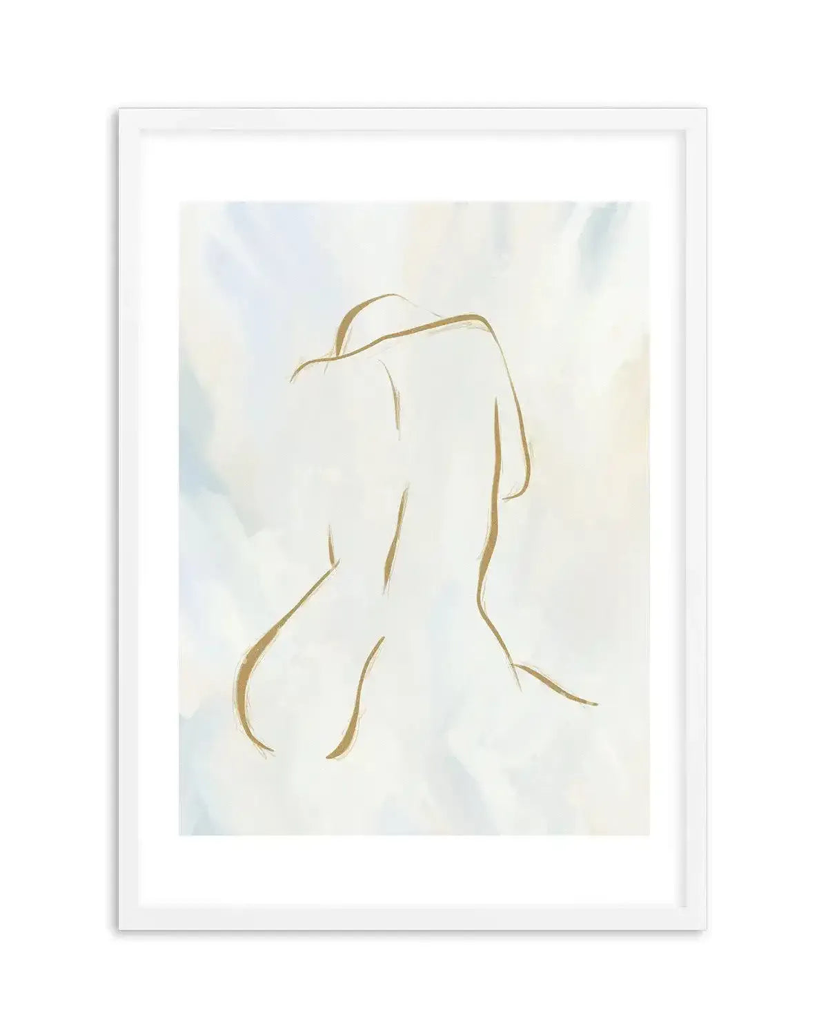 D'or Femme Art Print-PRINT-Olive et Oriel-Olive et Oriel-A5 | 5.8" x 8.3" | 14.8 x 21cm-White-With White Border-Buy-Australian-Art-Prints-Online-with-Olive-et-Oriel-Your-Artwork-Specialists-Austrailia-Decorate-With-Coastal-Photo-Wall-Art-Prints-From-Our-Beach-House-Artwork-Collection-Fine-Poster-and-Framed-Artwork