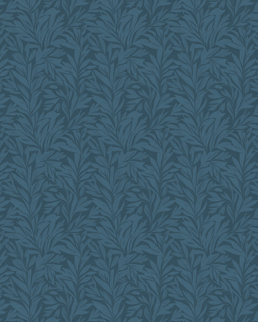 Dorchester in Navy Commercial Vinyl Wallcovering-Commercial Wallcoverings-Olive et Oriel-Luxury commercial-grade embossed and textured vinyl wallcovering durable fire-rated washable stain-resistant and customizable perfect for hotels offices retail childcare healthcare and hospital spaces vinyl wallpaper