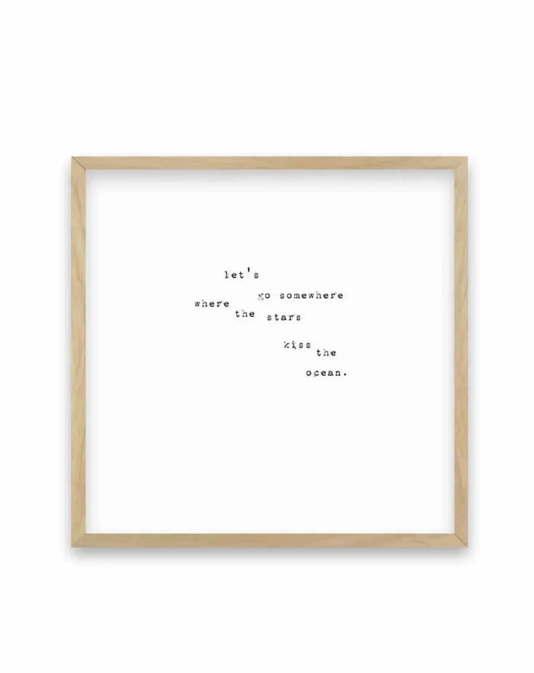 Dreamscape SQ Art Print-PRINT-Olive et Oriel-Olive et Oriel-70x70 cm | 27.5" x 27.5"-Oak-With White Border-Buy-Australian-Art-Prints-Online-with-Olive-et-Oriel-Your-Artwork-Specialists-Austrailia-Decorate-With-Coastal-Photo-Wall-Art-Prints-From-Our-Beach-House-Artwork-Collection-Fine-Poster-and-Framed-Artwork