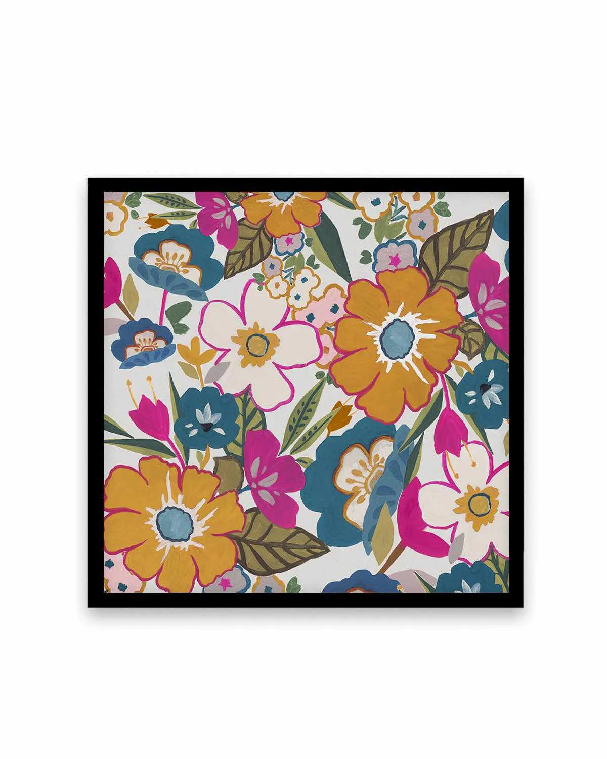 Dusk Flowers Art Print from Olive et Oriel where you can shop wallpaper and artworks online