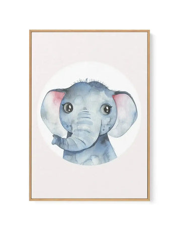 Elephant | Framed Canvas-CANVAS-You can shop wall art online with Olive et Oriel for everything from abstract art to fun kids wall art. Our beautiful modern art prints and canvas art are available from large canvas prints to wall art paintings and our proudly Australian artwork collection offers only the highest quality framed large wall art and canvas art Australia - You can buy fashion photography prints or Hampton print posters and paintings on canvas from Olive et Oriel and have them deliver