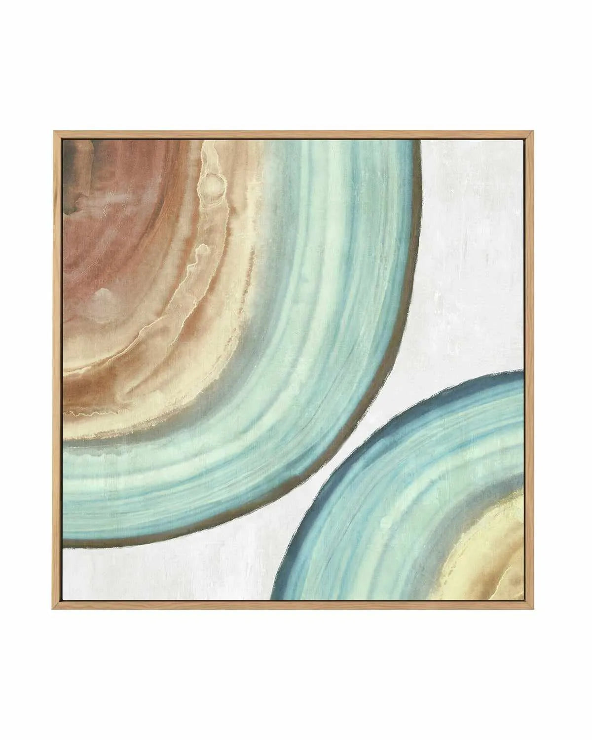 Endless Blue | Framed Canvas Art Print from Olive et Oriel where you can shop wallpaper and artworks online