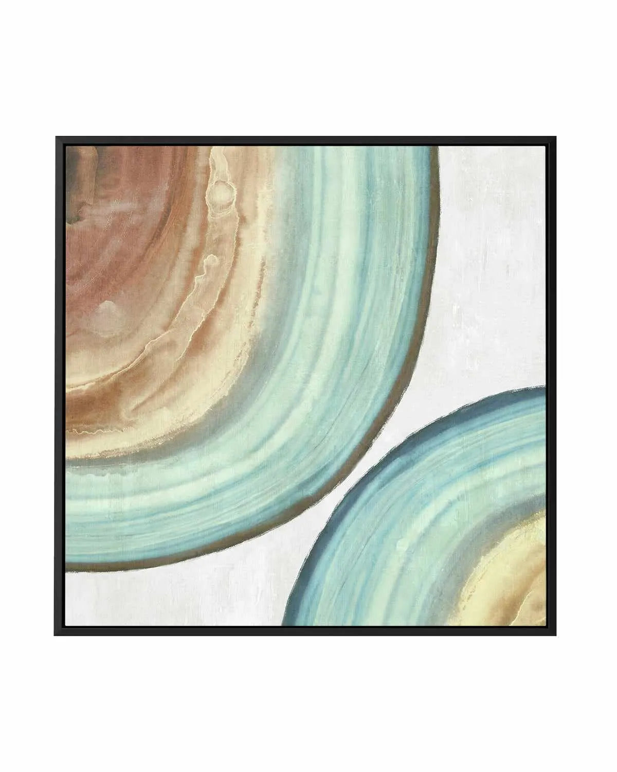 Endless Blue | Framed Canvas Art Print from Olive et Oriel where you can shop wallpaper and artworks online