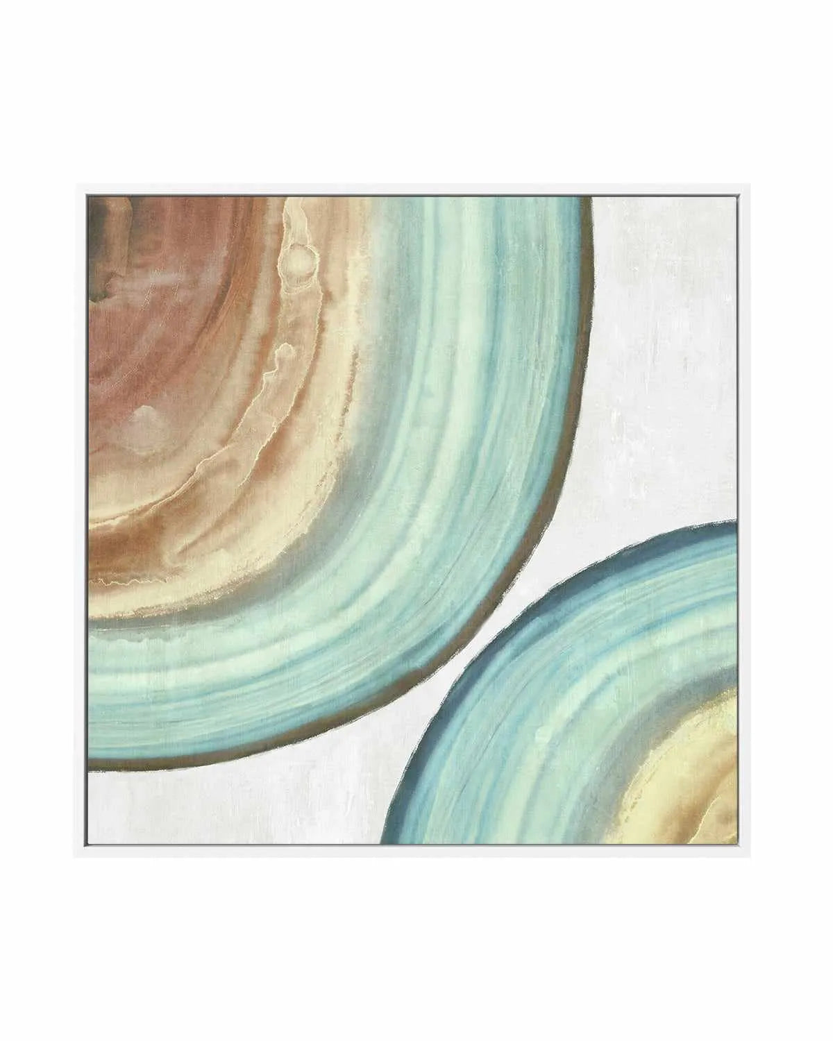 Endless Blue | Framed Canvas Art Print from Olive et Oriel where you can shop wallpaper and artworks online