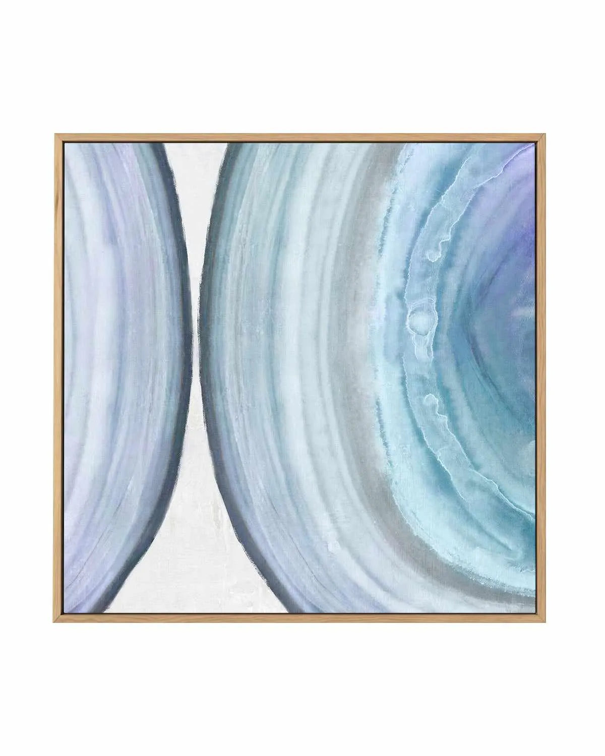 Endless Blue I | Framed Canvas Art Print from Olive et Oriel where you can shop wallpaper and artworks online