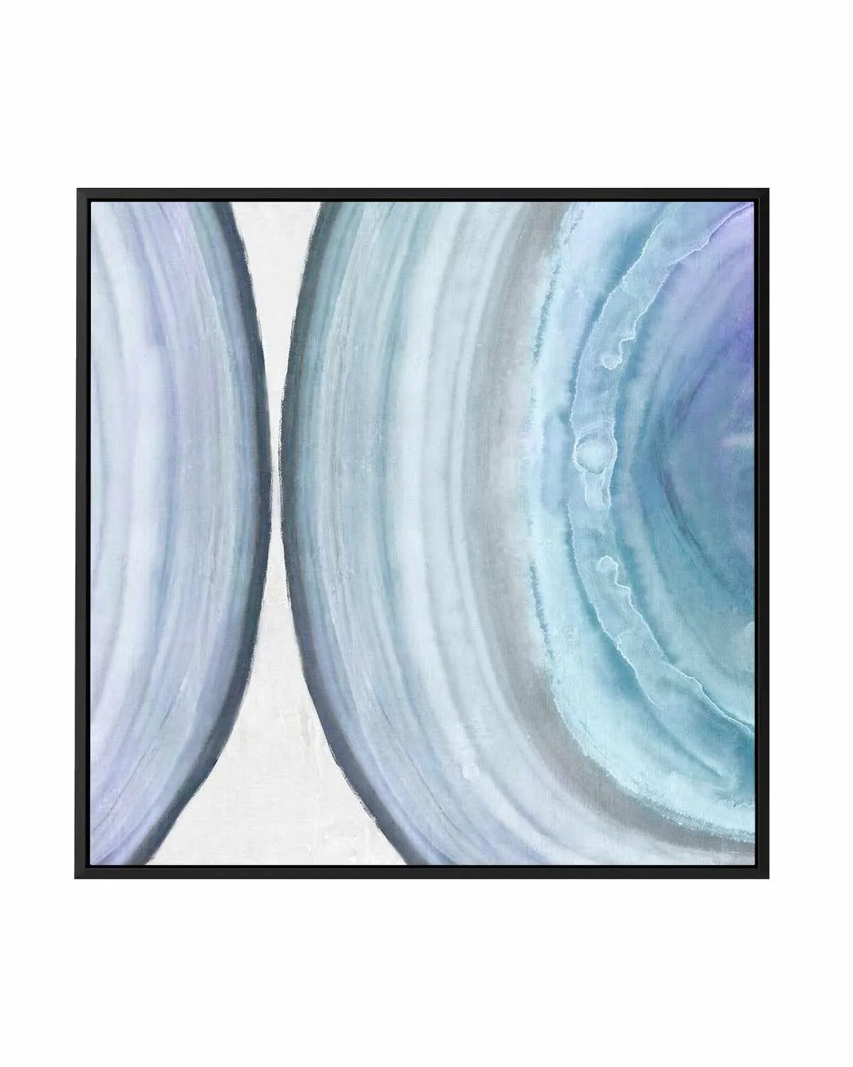 Endless Blue I | Framed Canvas Art Print from Olive et Oriel where you can shop wallpaper and artworks online
