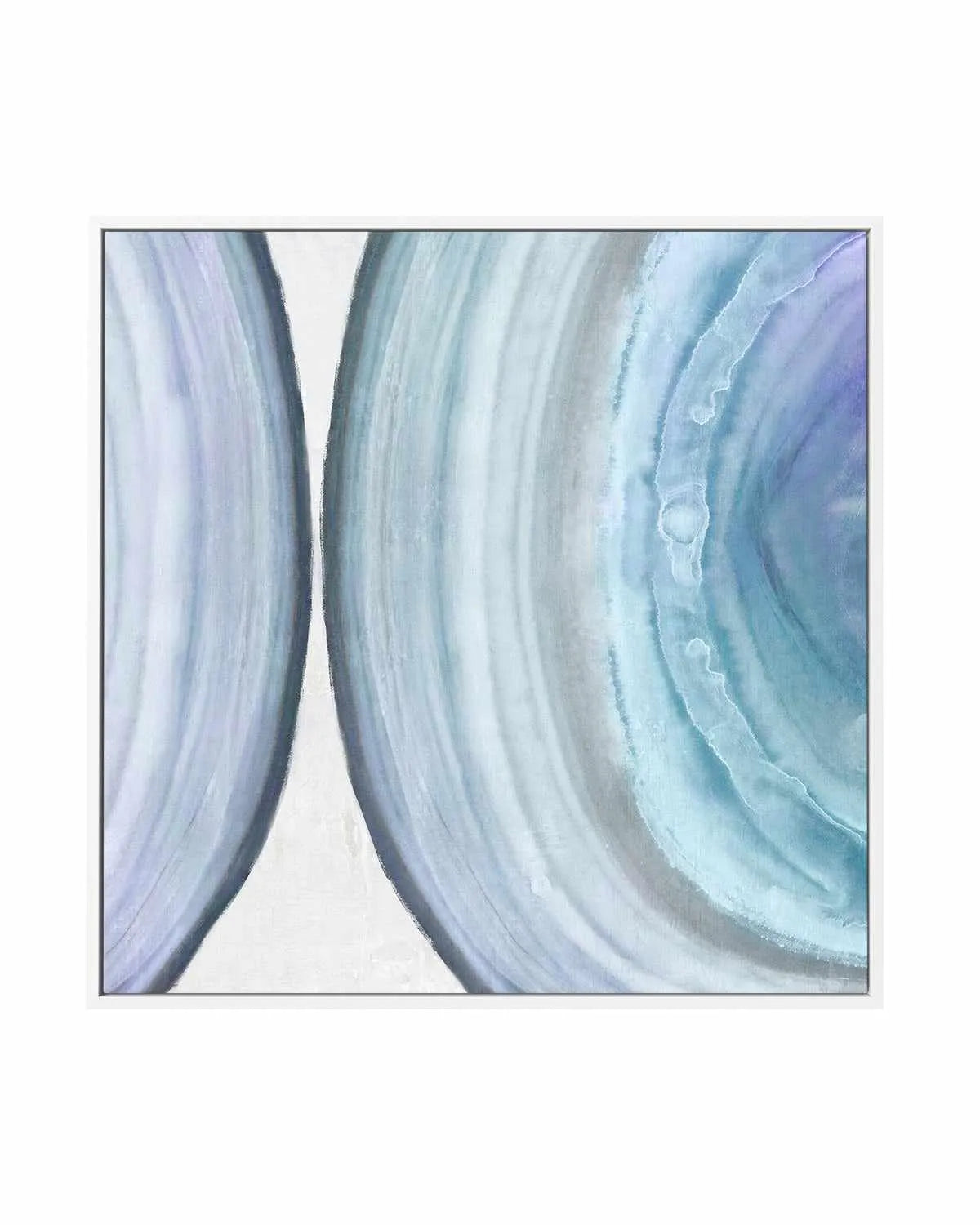 Endless Blue I | Framed Canvas Art Print from Olive et Oriel where you can shop wallpaper and artworks online