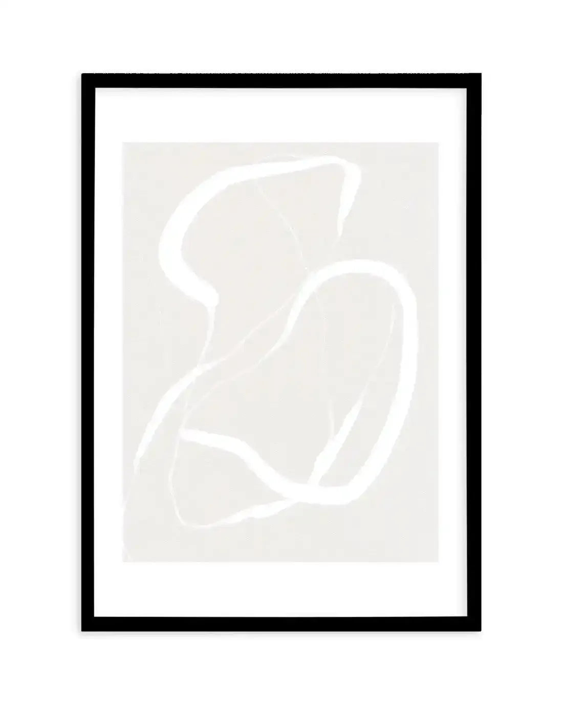 Entwined III Art Print-PRINT-Olive et Oriel-Olive et Oriel-A5 | 5.8" x 8.3" | 14.8 x 21cm-Black-With White Border-Buy-Australian-Art-Prints-Online-with-Olive-et-Oriel-Your-Artwork-Specialists-Austrailia-Decorate-With-Coastal-Photo-Wall-Art-Prints-From-Our-Beach-House-Artwork-Collection-Fine-Poster-and-Framed-Artwork