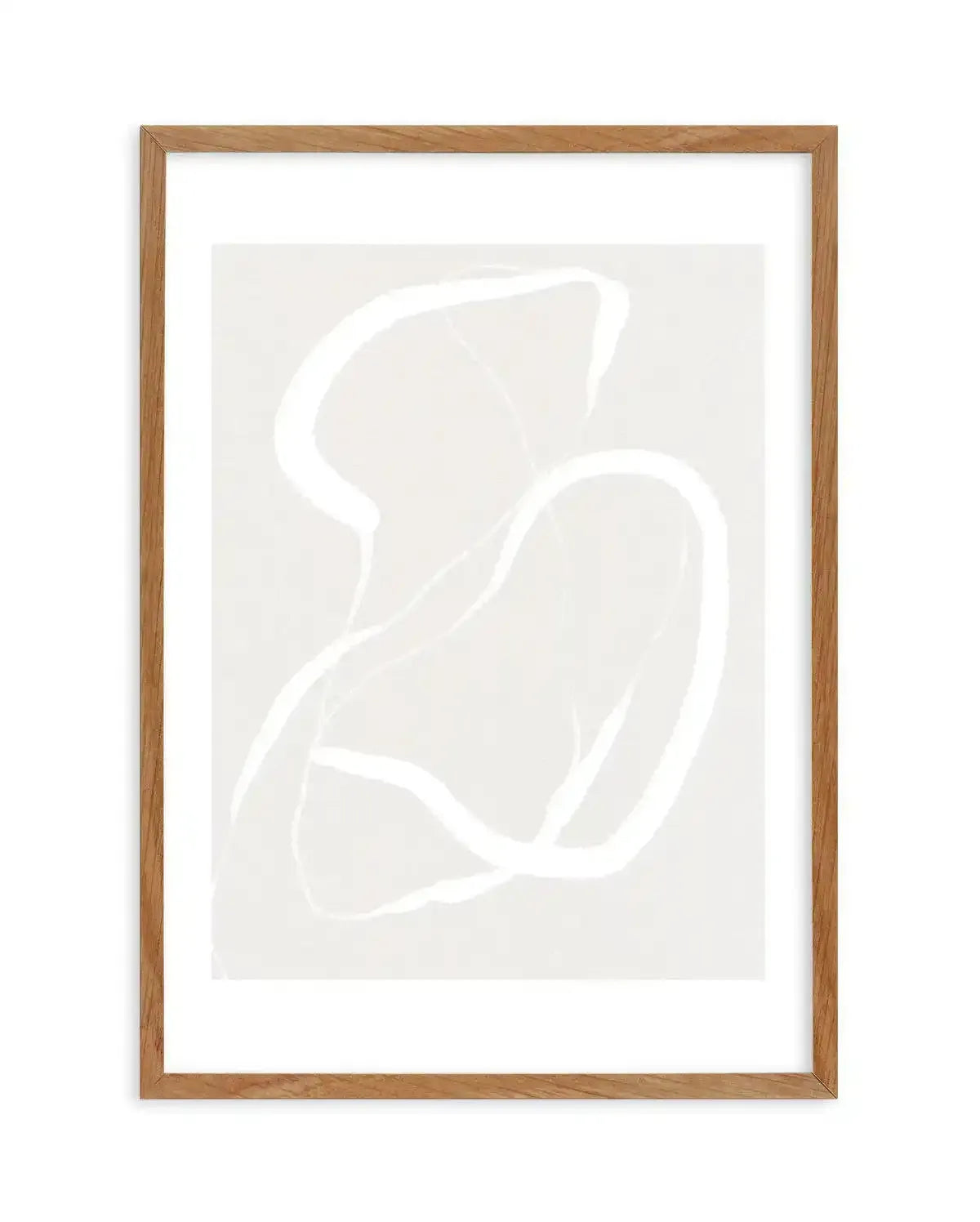 Entwined III Art Print-PRINT-Olive et Oriel-Olive et Oriel-50x70 cm | 19.6" x 27.5"-Walnut-With White Border-Buy-Australian-Art-Prints-Online-with-Olive-et-Oriel-Your-Artwork-Specialists-Austrailia-Decorate-With-Coastal-Photo-Wall-Art-Prints-From-Our-Beach-House-Artwork-Collection-Fine-Poster-and-Framed-Artwork