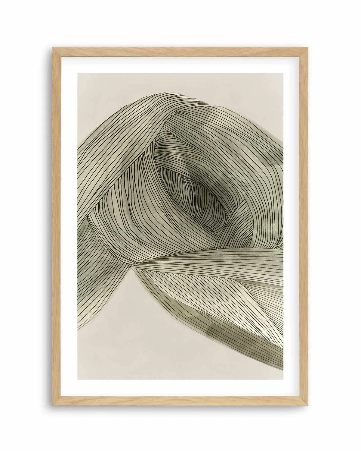 Entwined Lines I Art Print from Olive et Oriel where you can shop wallpaper and artworks online