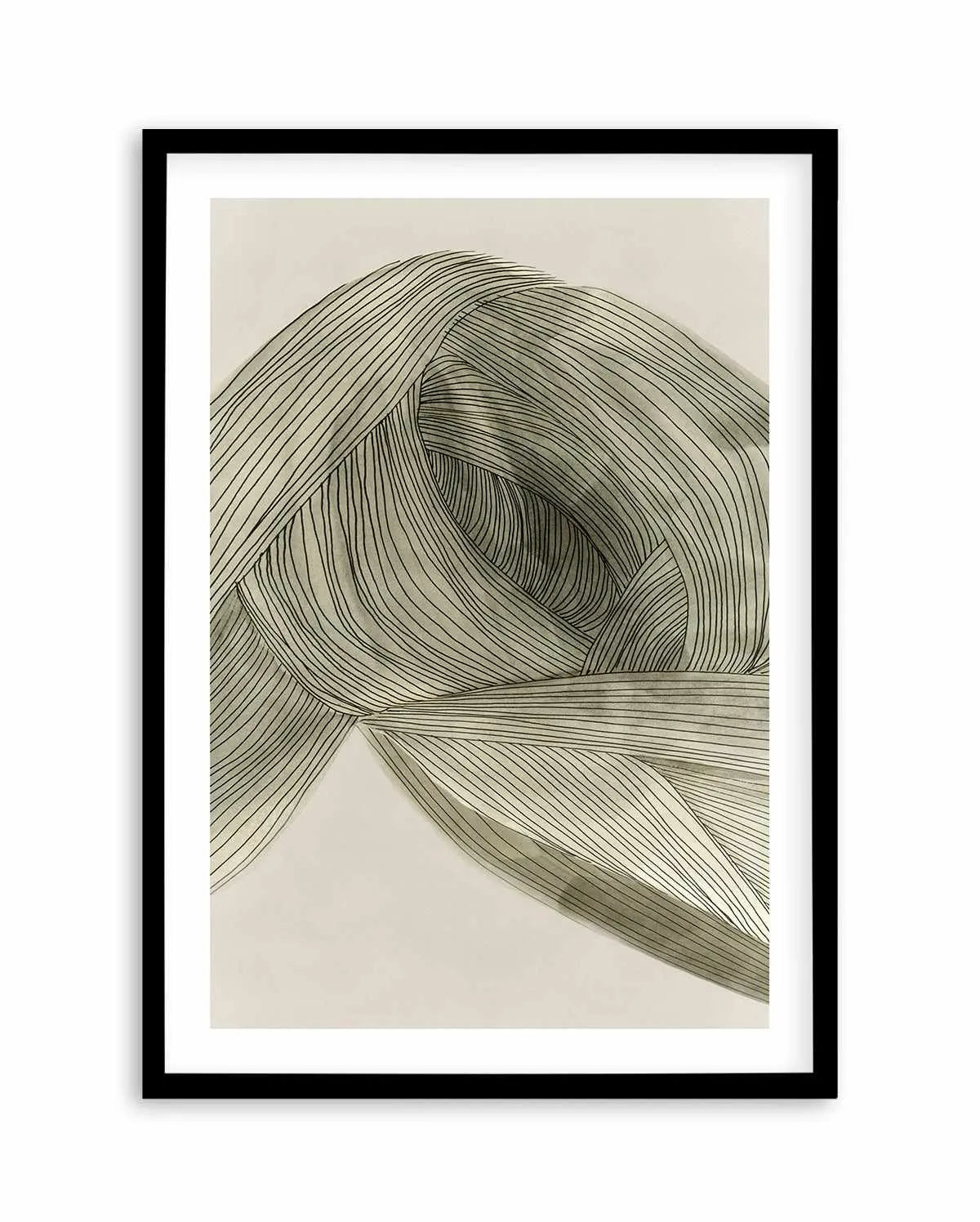 Entwined Lines I Art Print from Olive et Oriel where you can shop wallpaper and artworks online