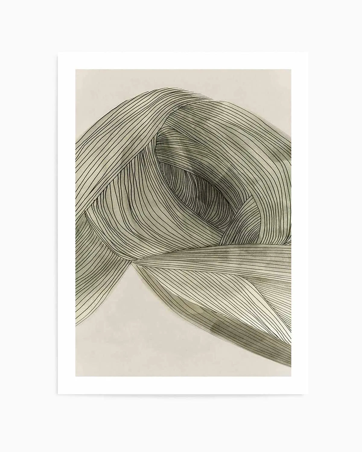 Entwined Lines I Art Print from Olive et Oriel where you can shop wallpaper and artworks online