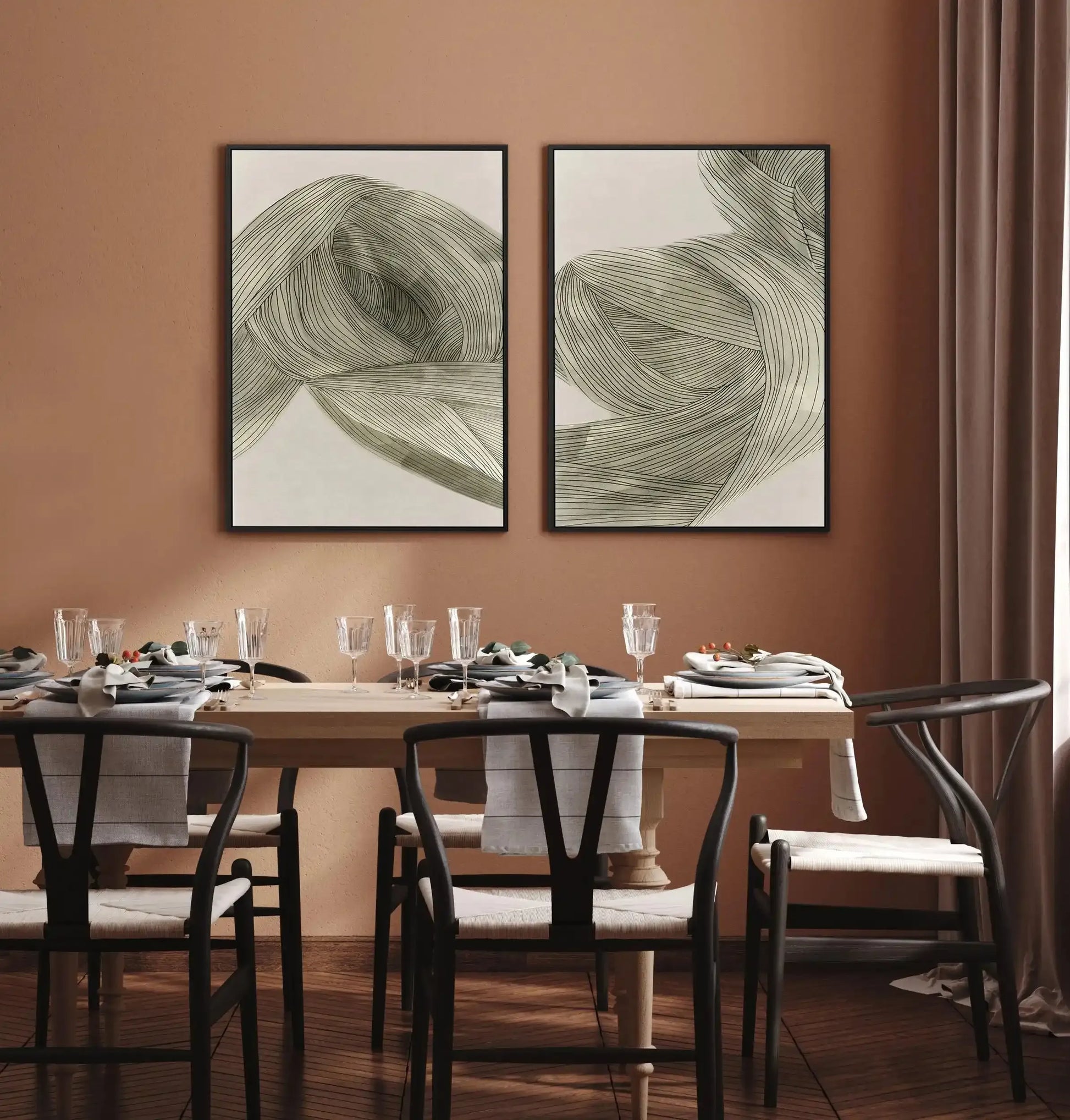 Entwined Lines I | Framed Canvas-CANVAS-You can shop wall art online with Olive et Oriel for everything from abstract art to fun kids wall art. Our beautiful modern art prints and canvas art are available from large canvas prints to wall art paintings and our proudly Australian artwork collection offers only the highest quality framed large wall art and canvas art Australia - You can buy fashion photography prints or Hampton print posters and paintings on canvas from Olive et Oriel and have them