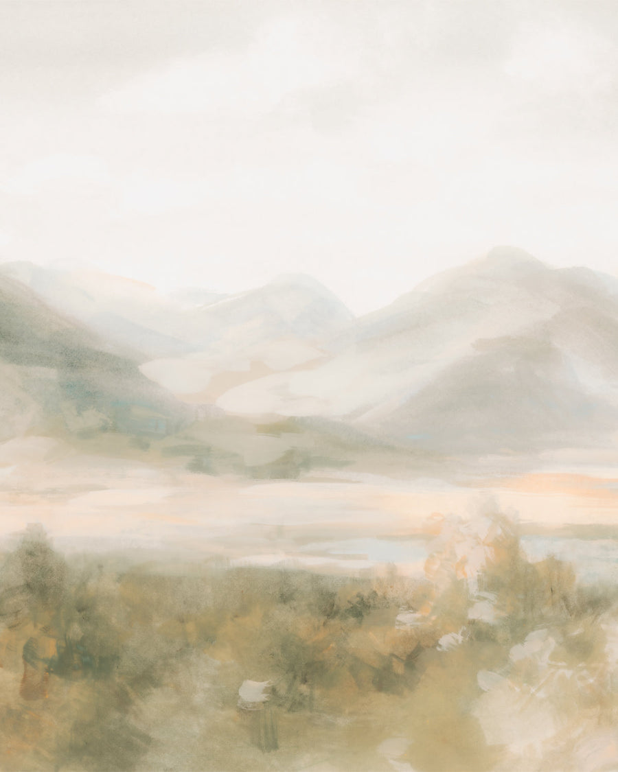 Ethereal Horizons Wallpaper Mural from Olive et Oriel where you can shop wallpaper and artworks online