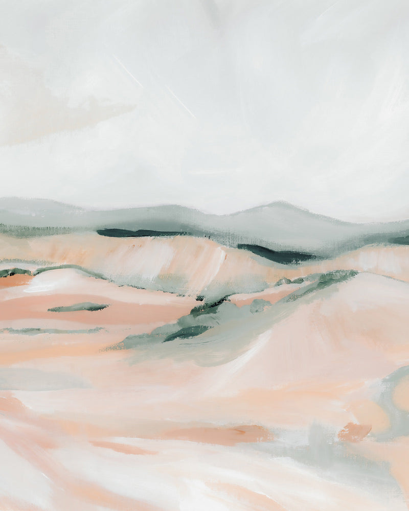 Ethereal Valleys Wallpaper Mural from Olive et Oriel where you can shop wallpaper and artworks online