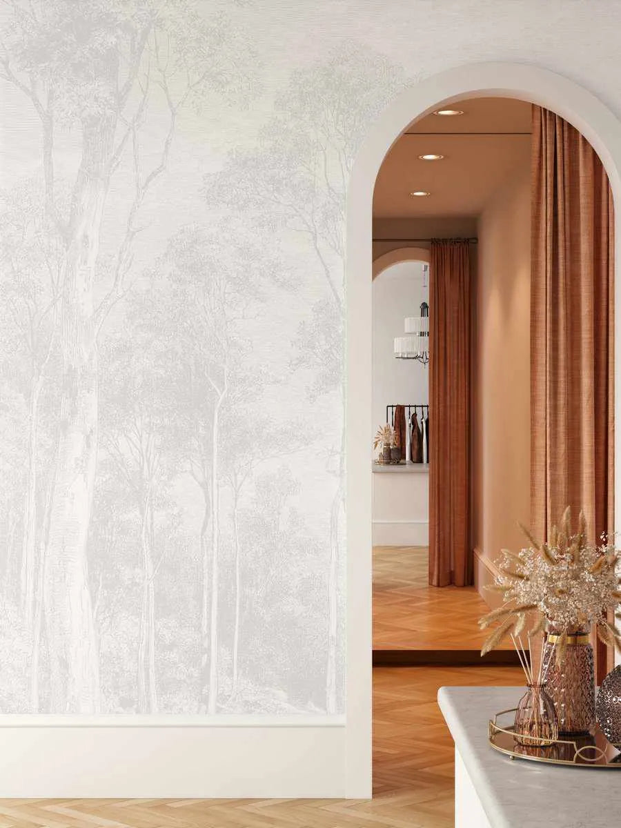 Eucalyptus Trees Wallpaper Mural - Olive et Oriel
