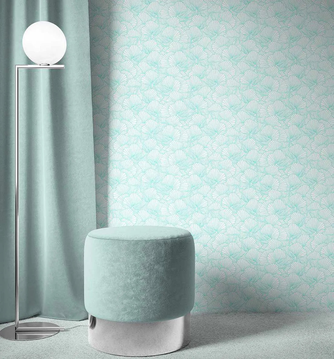 Fan Coral Wallpaper - Olive et Oriel