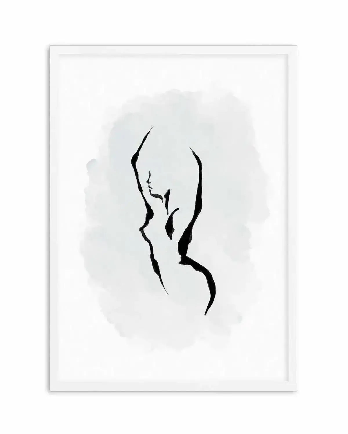 Femme in Periwinkle Blue Art Print-PRINT-Olive et Oriel-Olive et Oriel-A5 | 5.8" x 8.3" | 14.8 x 21cm-White-With White Border-Buy-Australian-Art-Prints-Online-with-Olive-et-Oriel-Your-Artwork-Specialists-Austrailia-Decorate-With-Coastal-Photo-Wall-Art-Prints-From-Our-Beach-House-Artwork-Collection-Fine-Poster-and-Framed-Artwork