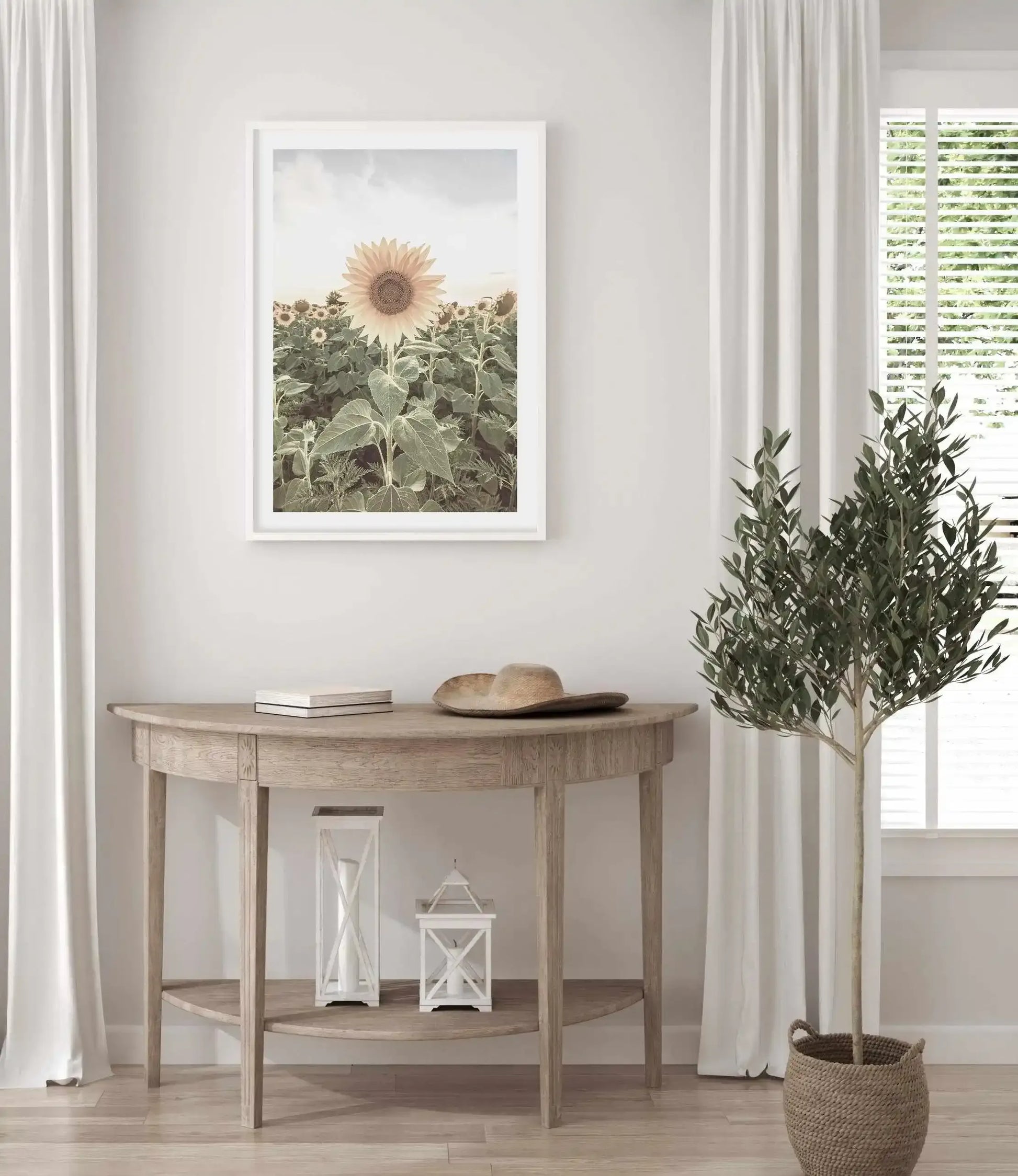 Field of Sunflowers Art Print-PRINT-Olive et Oriel-Olive et Oriel-Buy-Australian-Art-Prints-Online-with-Olive-et-Oriel-Your-Artwork-Specialists-Austrailia-Decorate-With-Coastal-Photo-Wall-Art-Prints-From-Our-Beach-House-Artwork-Collection-Fine-Poster-and-Framed-Artwork